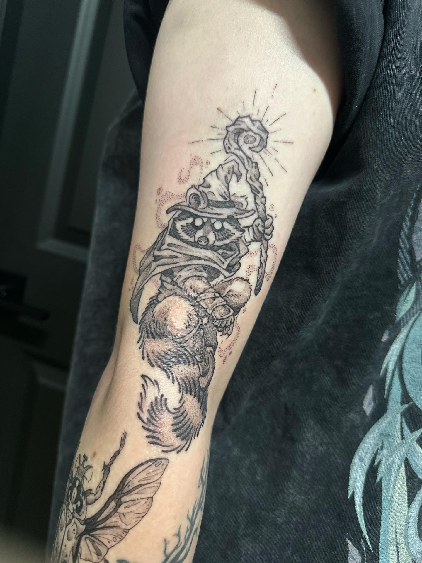 Tattoo by @cierahightattoos β black_and_grey