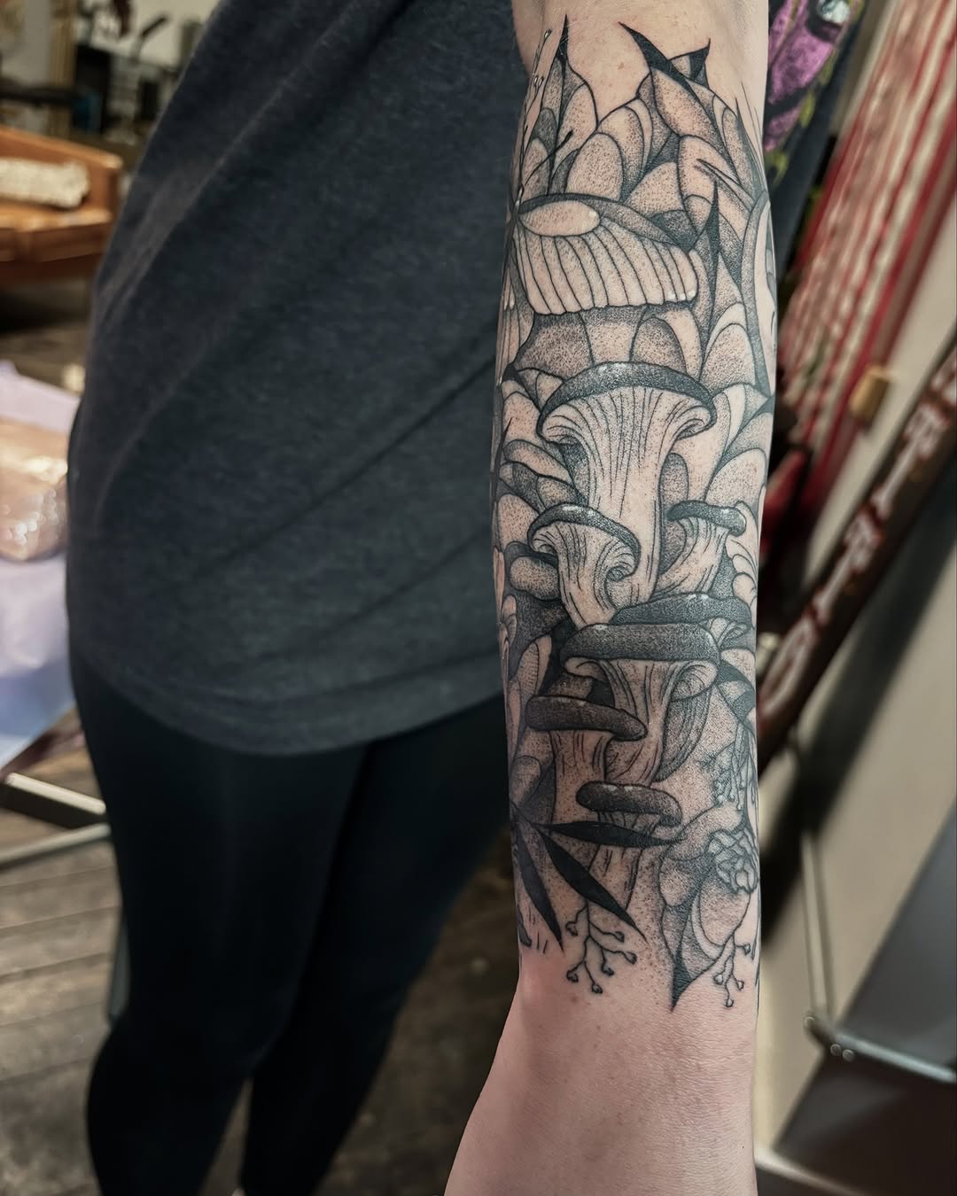 Tattoo by @that.tattoo.vampire — dotwork, black_and_grey