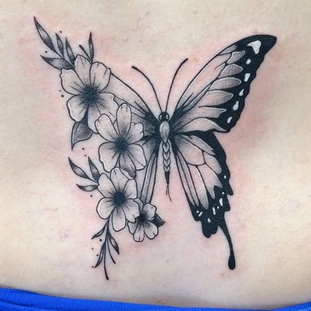 Tattoo by @andra_inks — black_and_grey, realism