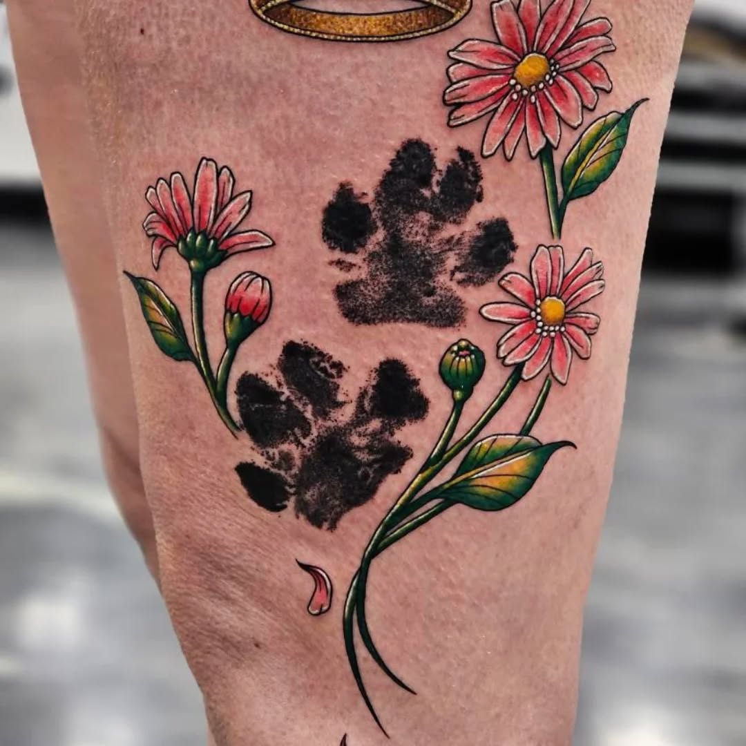 Tattoo by @andra_inks — american_traditional, fine_line