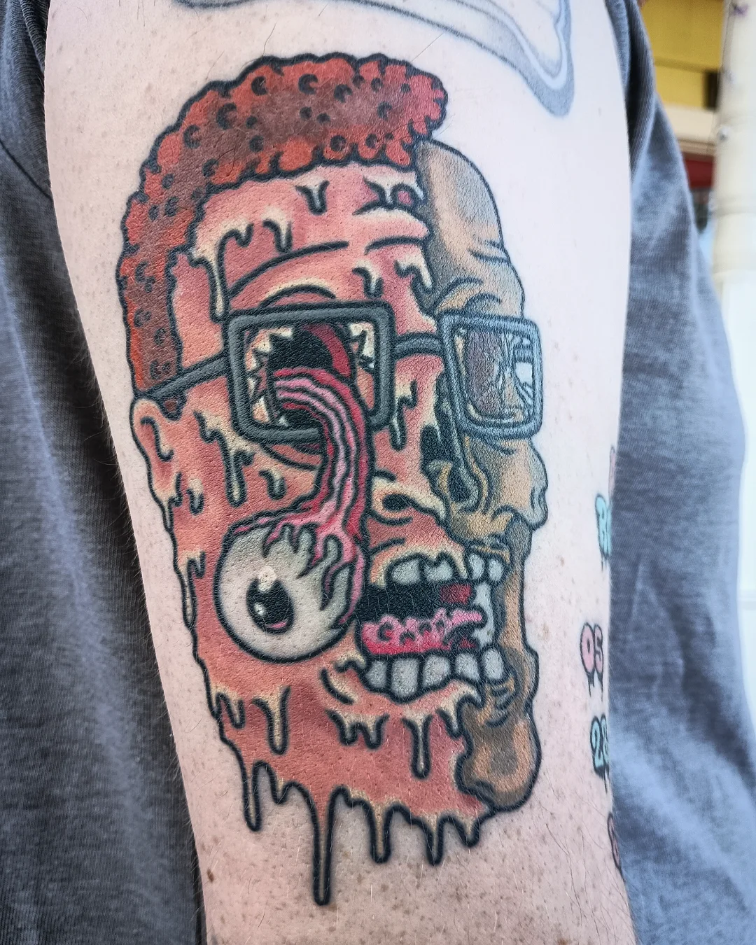 Tattoo by @mister_perks — surrealism