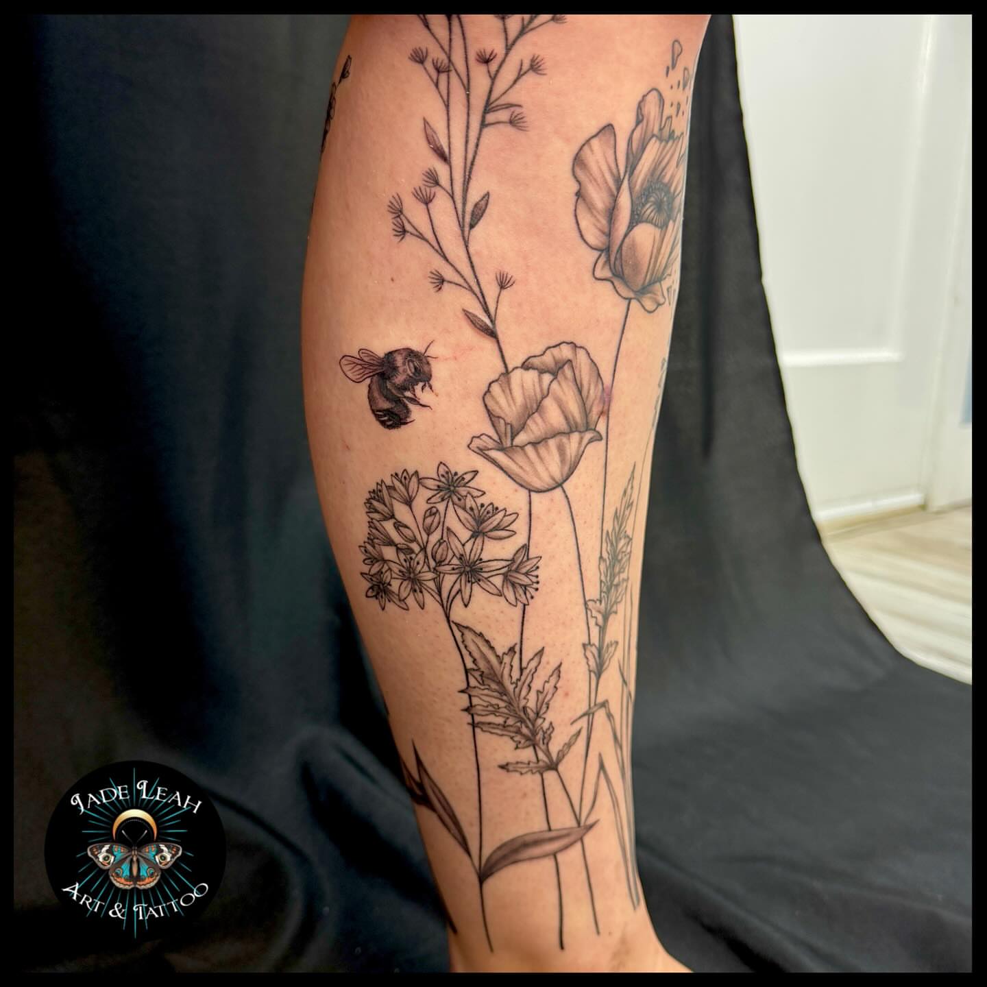 Tattoo by @jadeleah.artandtattoo β black_and_grey, realism