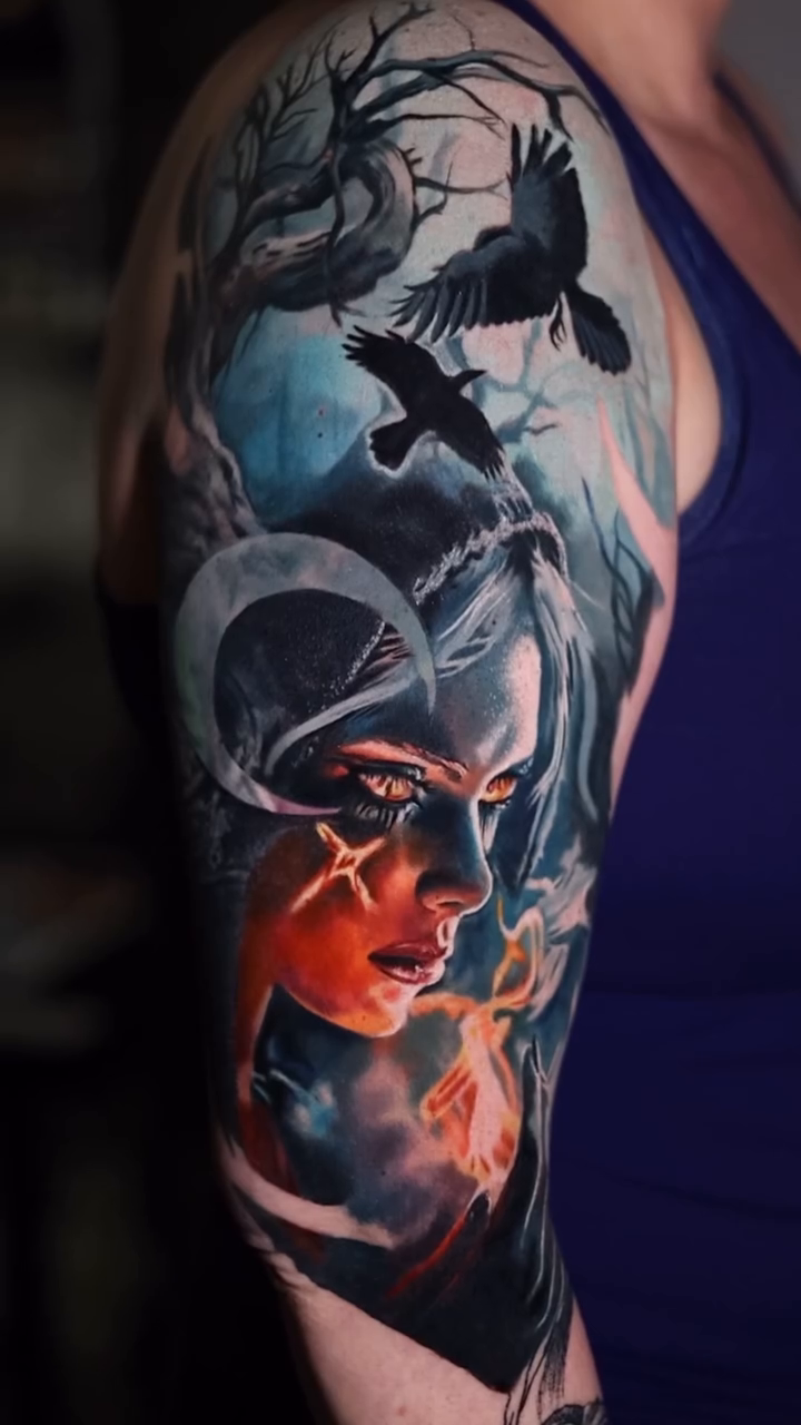 Tattoo by @theresa_cervantes_ — realism, dark_realism