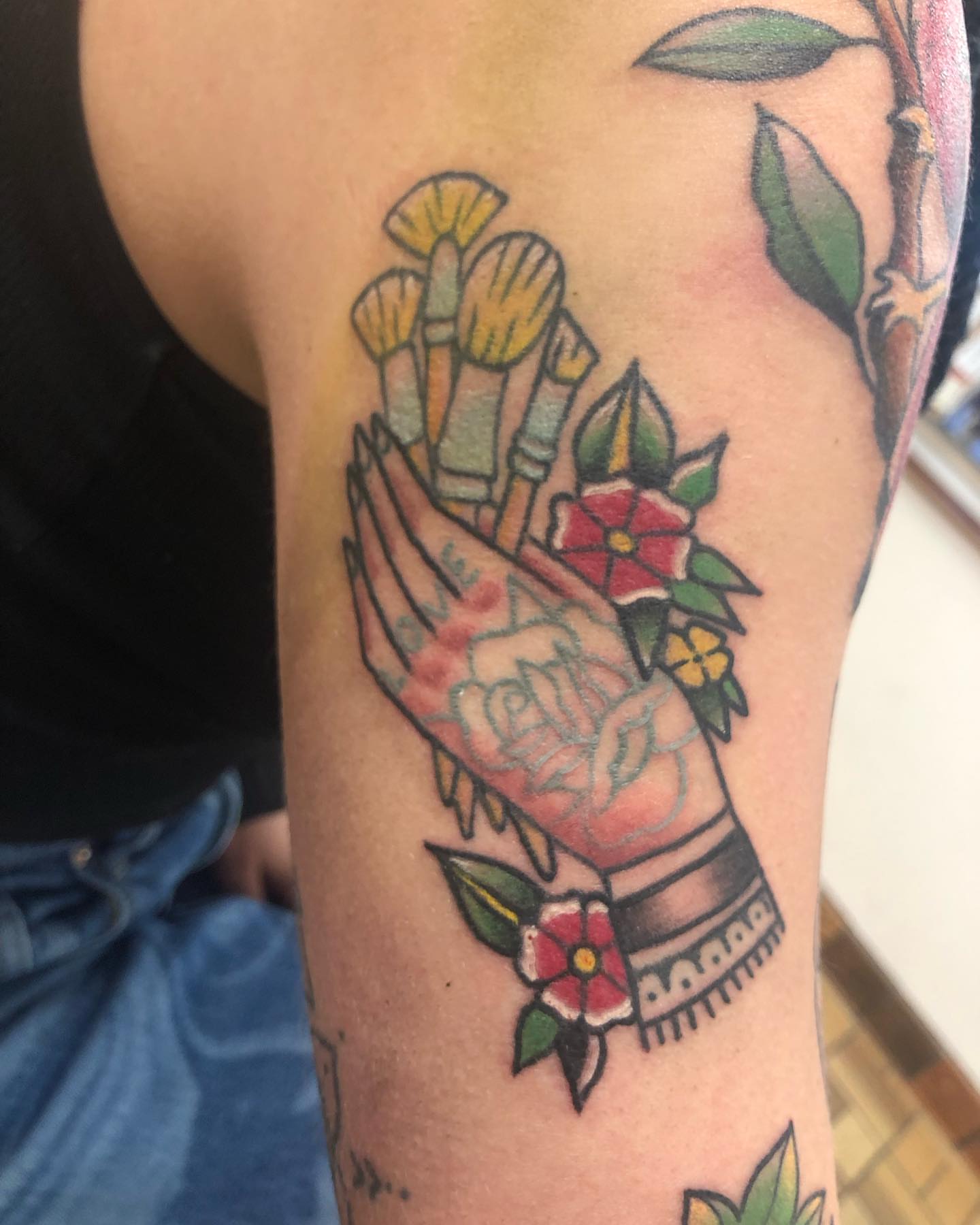 Tattoo by @nathanleib — american_traditional