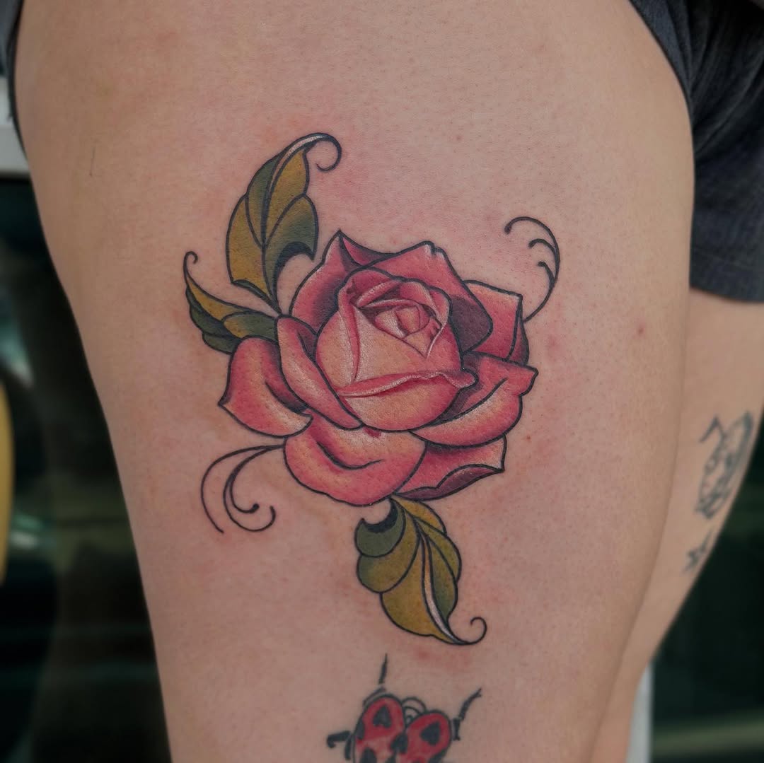 Tattoo by @leslieluck — american_traditional
