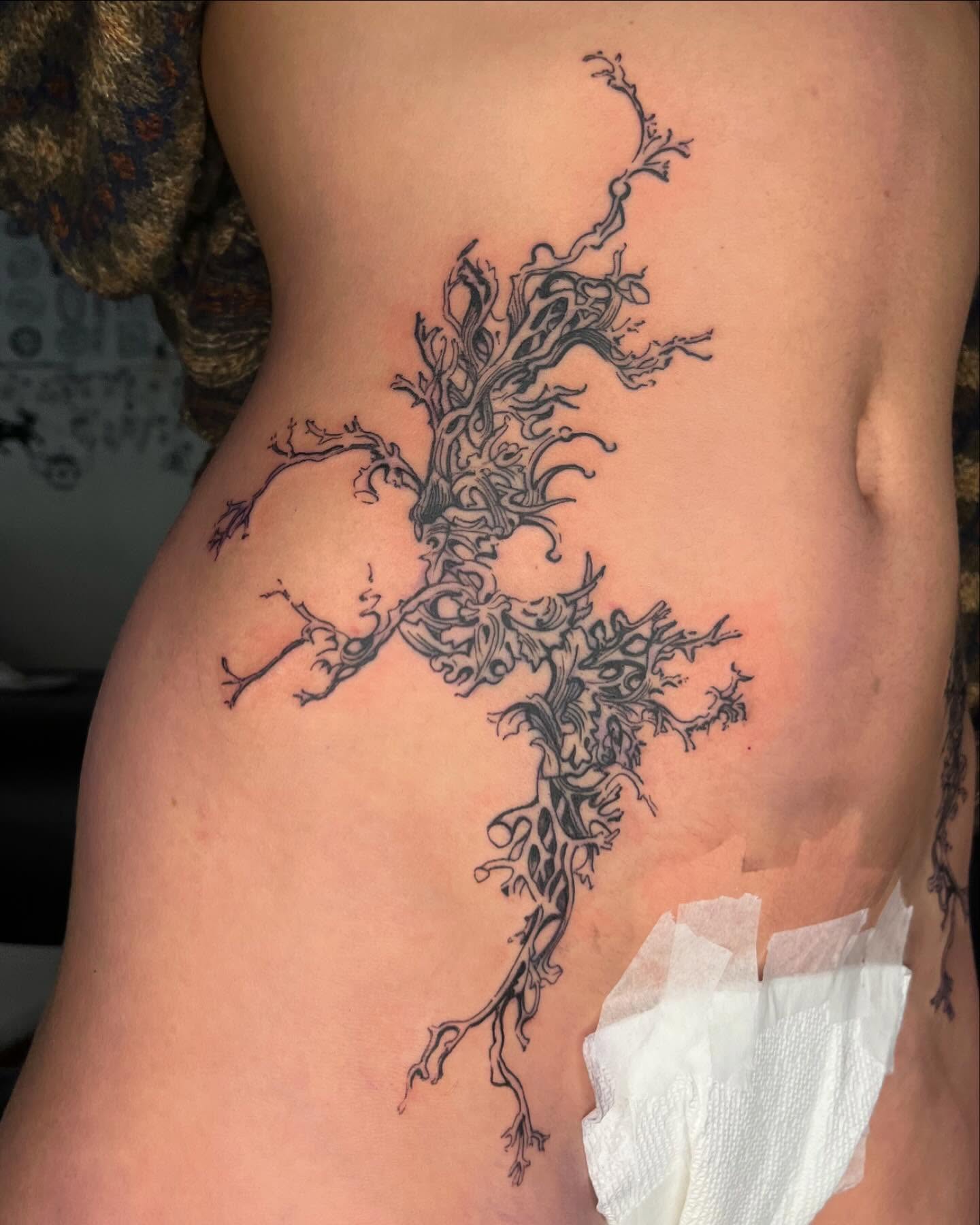 Tattoo by @rat_tattooille — black_and_grey