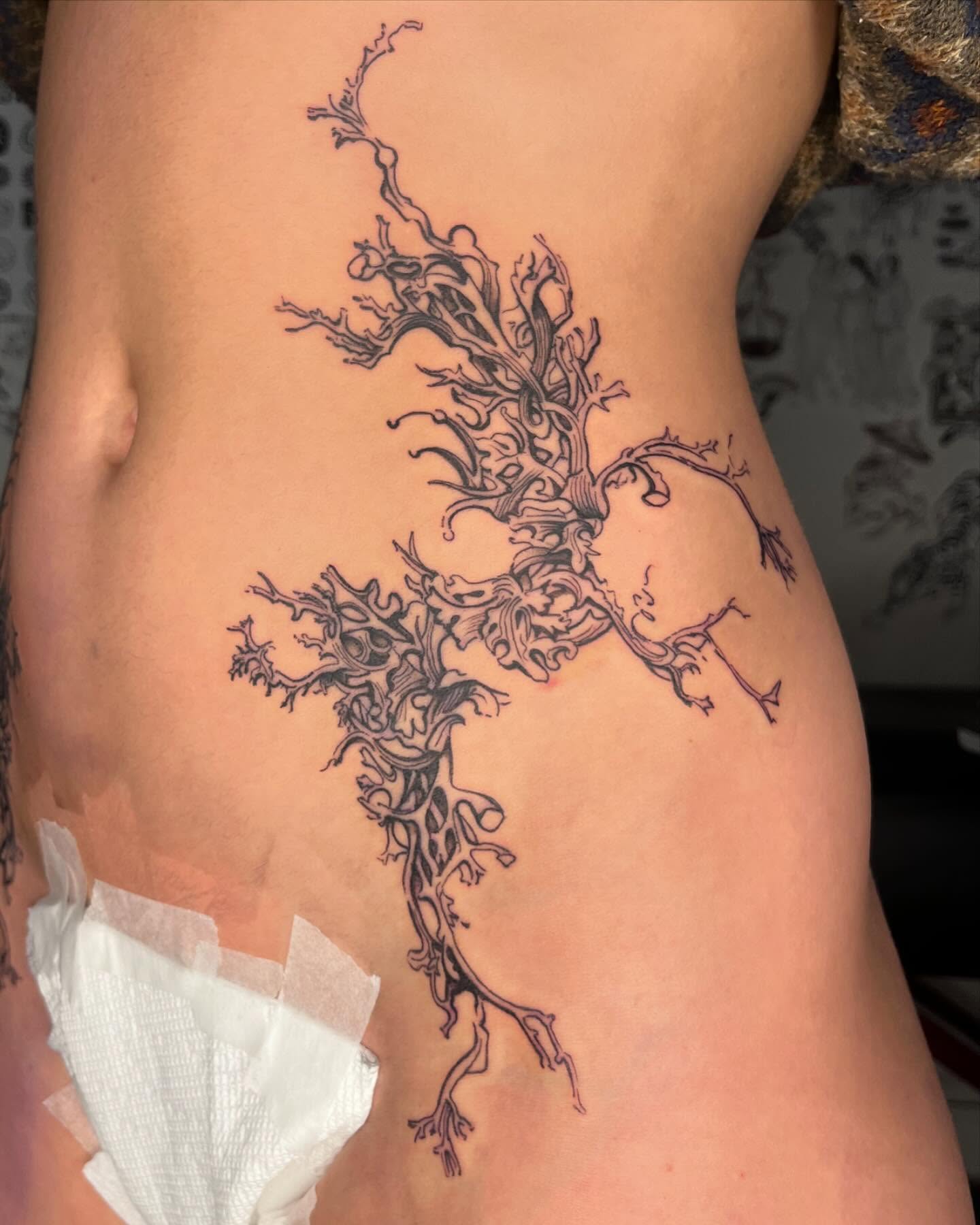 Tattoo by @rat_tattooille — black_and_grey