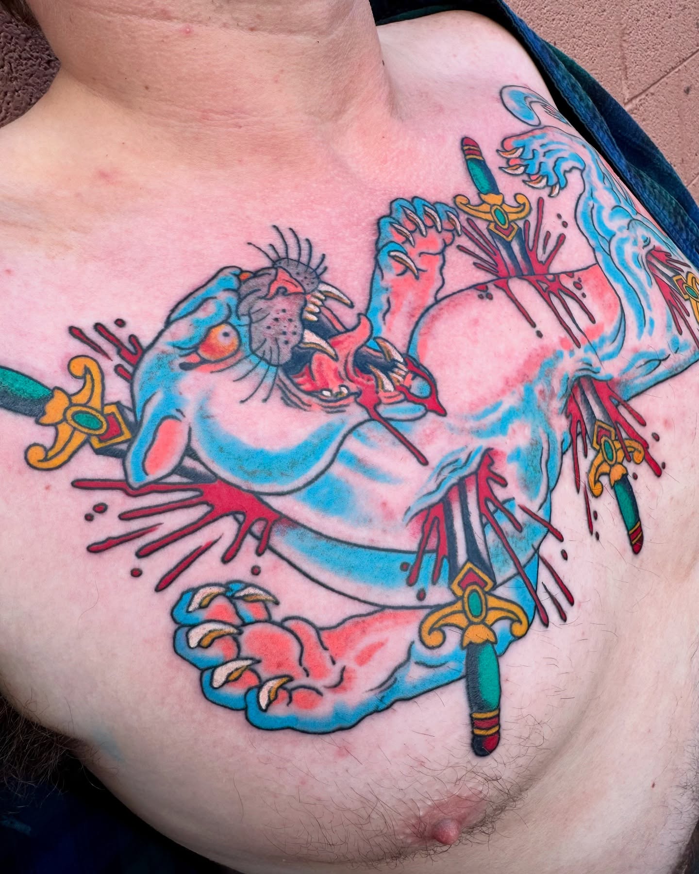 Tattoo by @davidmaynard3a — new_school, illustrative