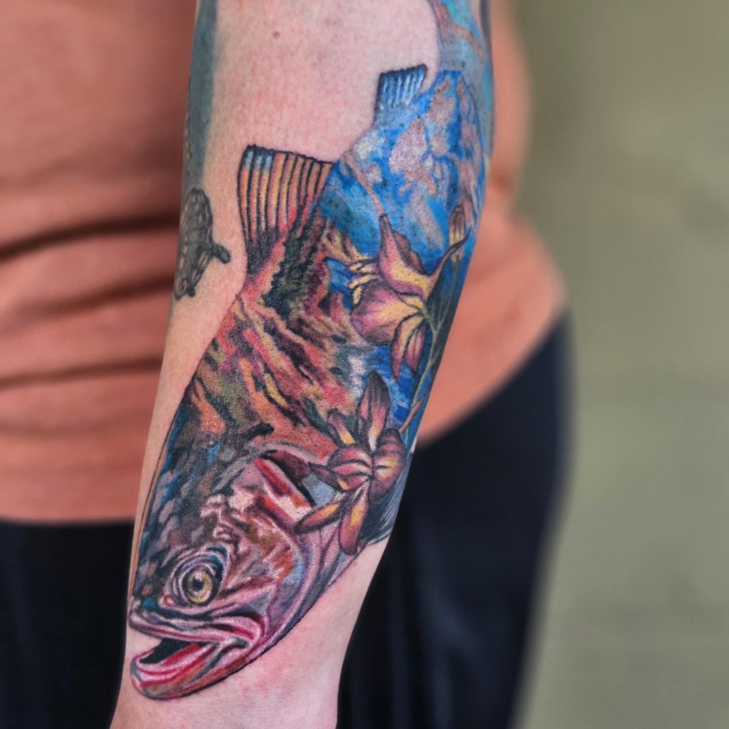 Tattoo by @1800stabyou — realism, watercolor