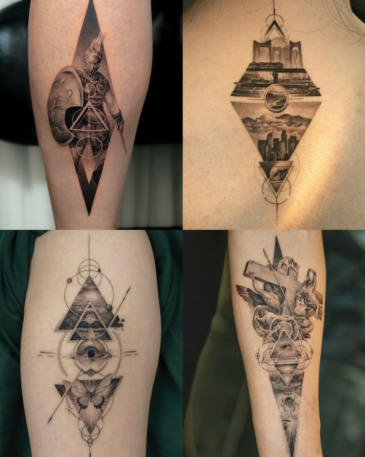 Tattoo by @2hou_tattooist — geometric