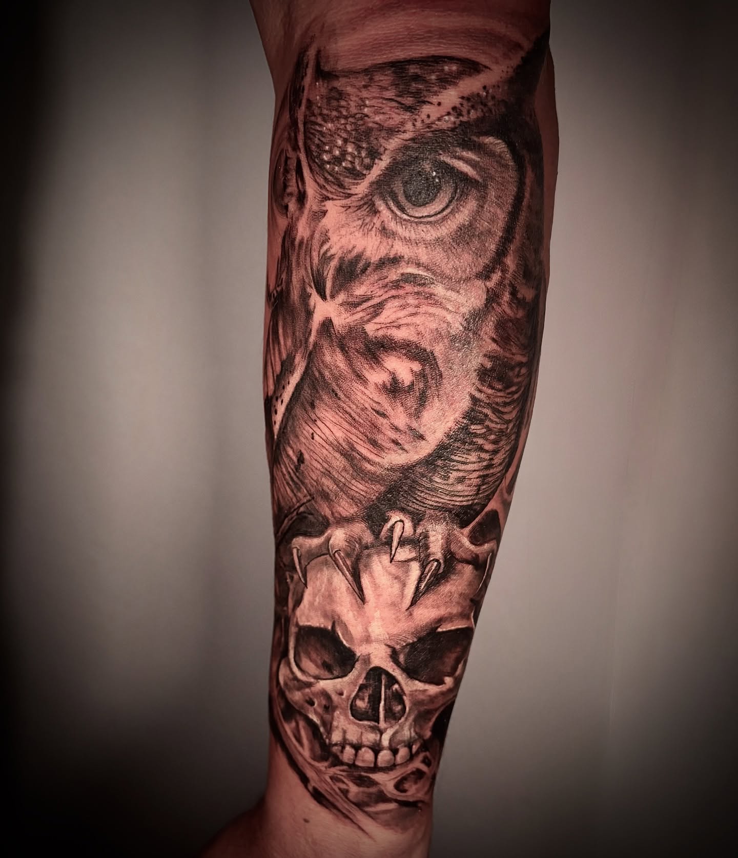 Tattoo by @samrockwell_ink — realism, dark_realism
