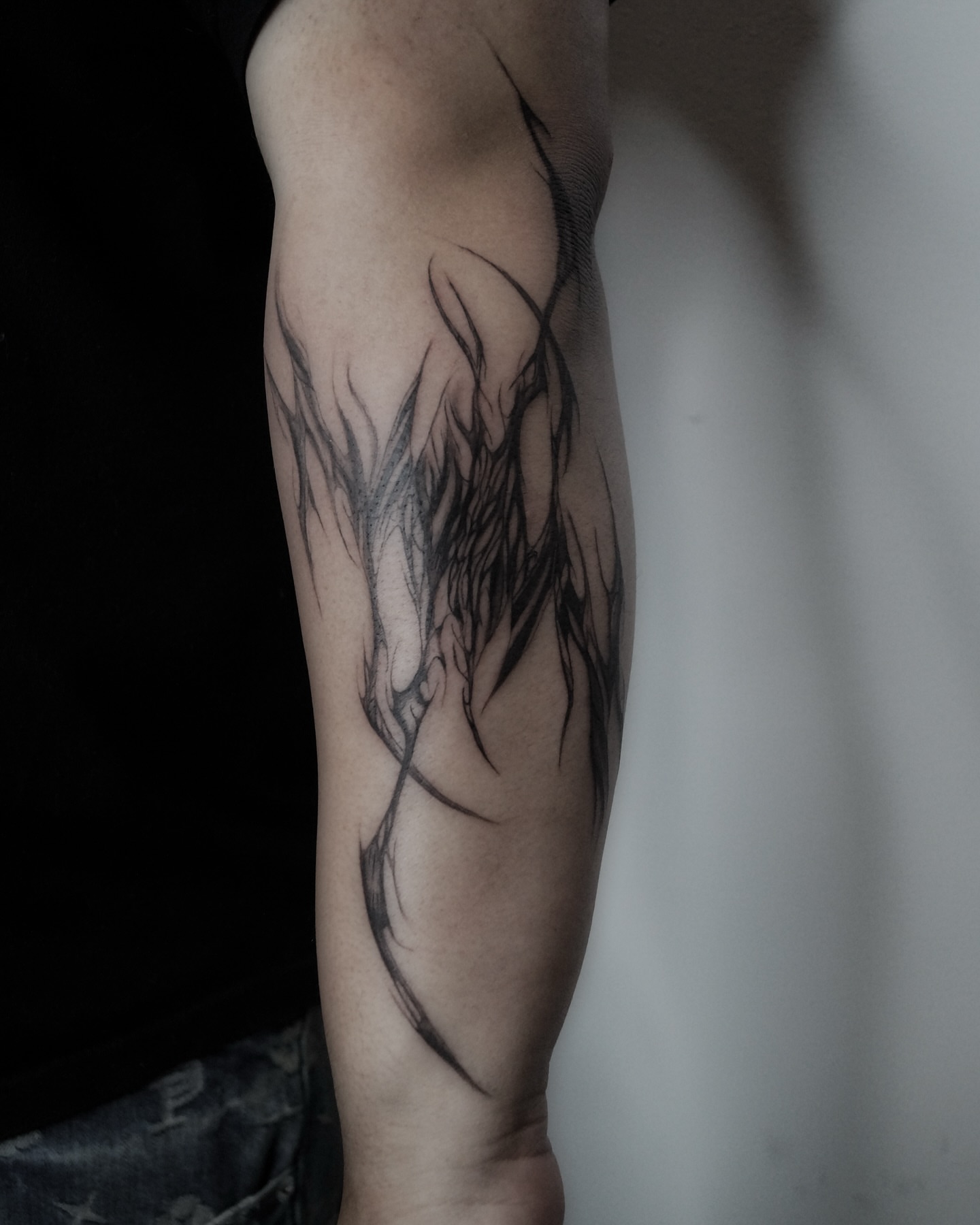 Tattoo by @musoutattoo — black_and_grey