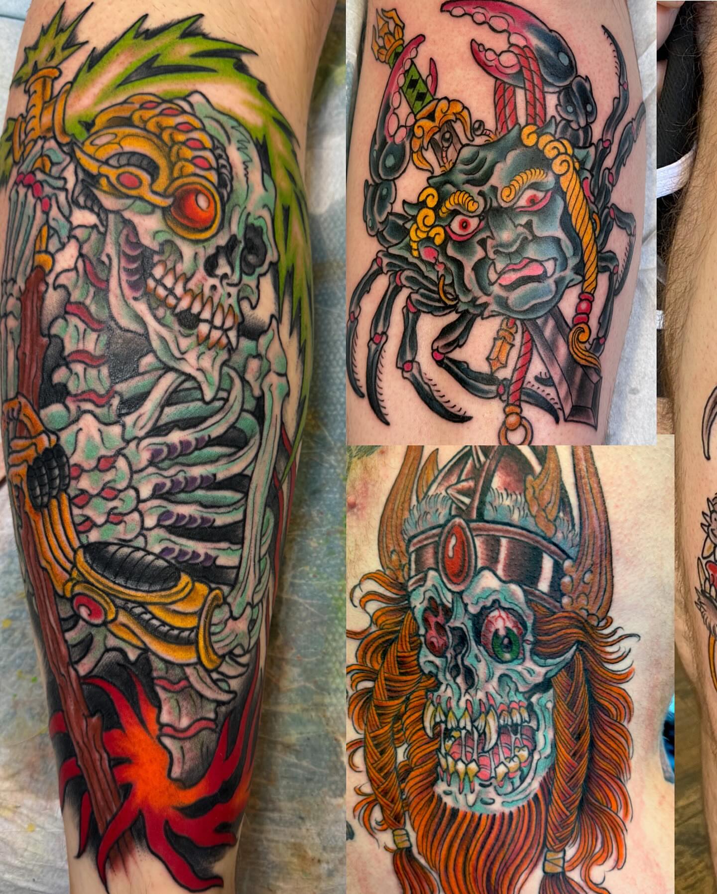 Tattoo by @bicycle_bobs_tat2 — american_traditional, dark_realism