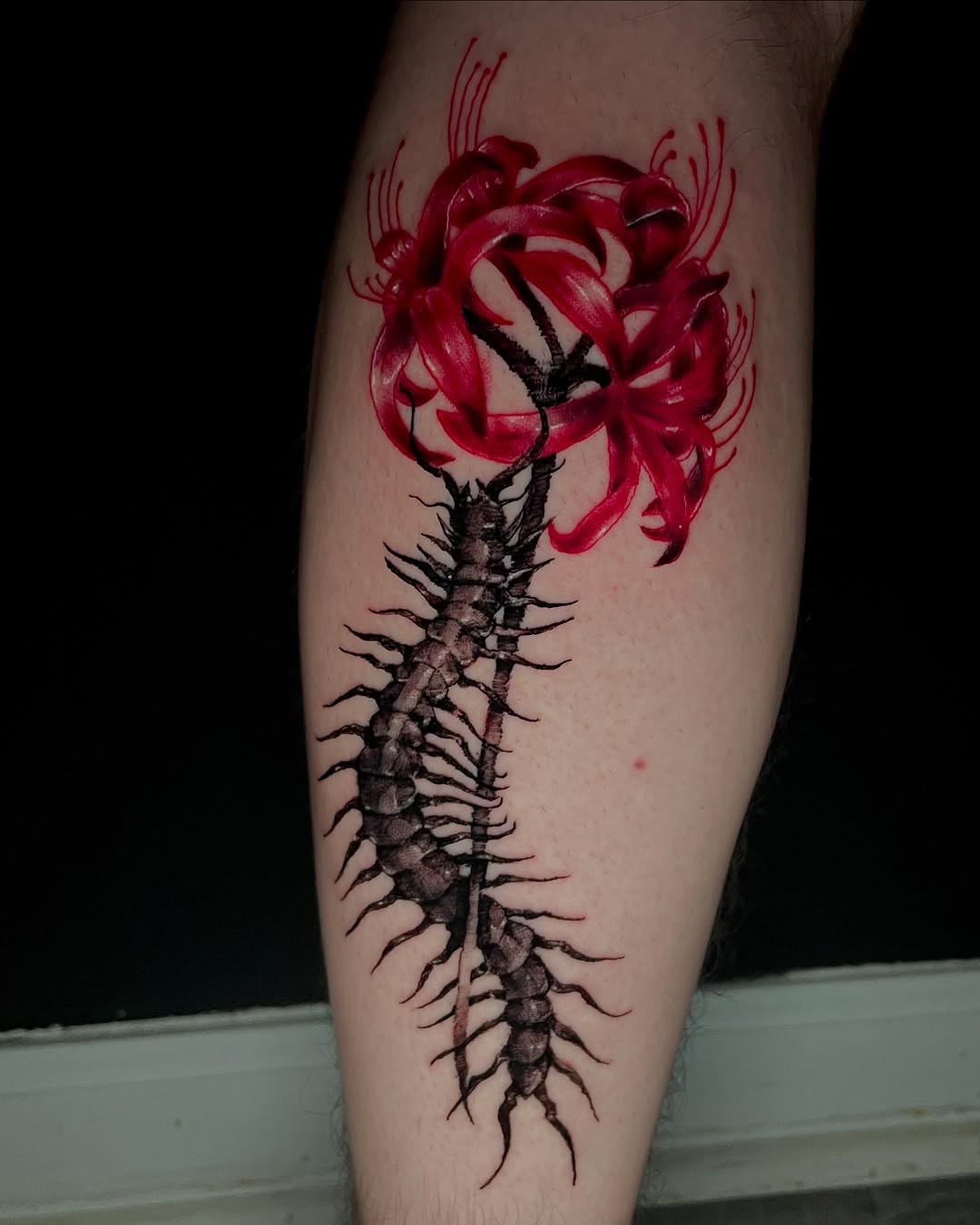 Tattoo work at Knoxville Tattoo Convention