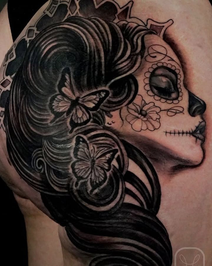 Tattoo by @unorthodox_tattoo — black_and_grey