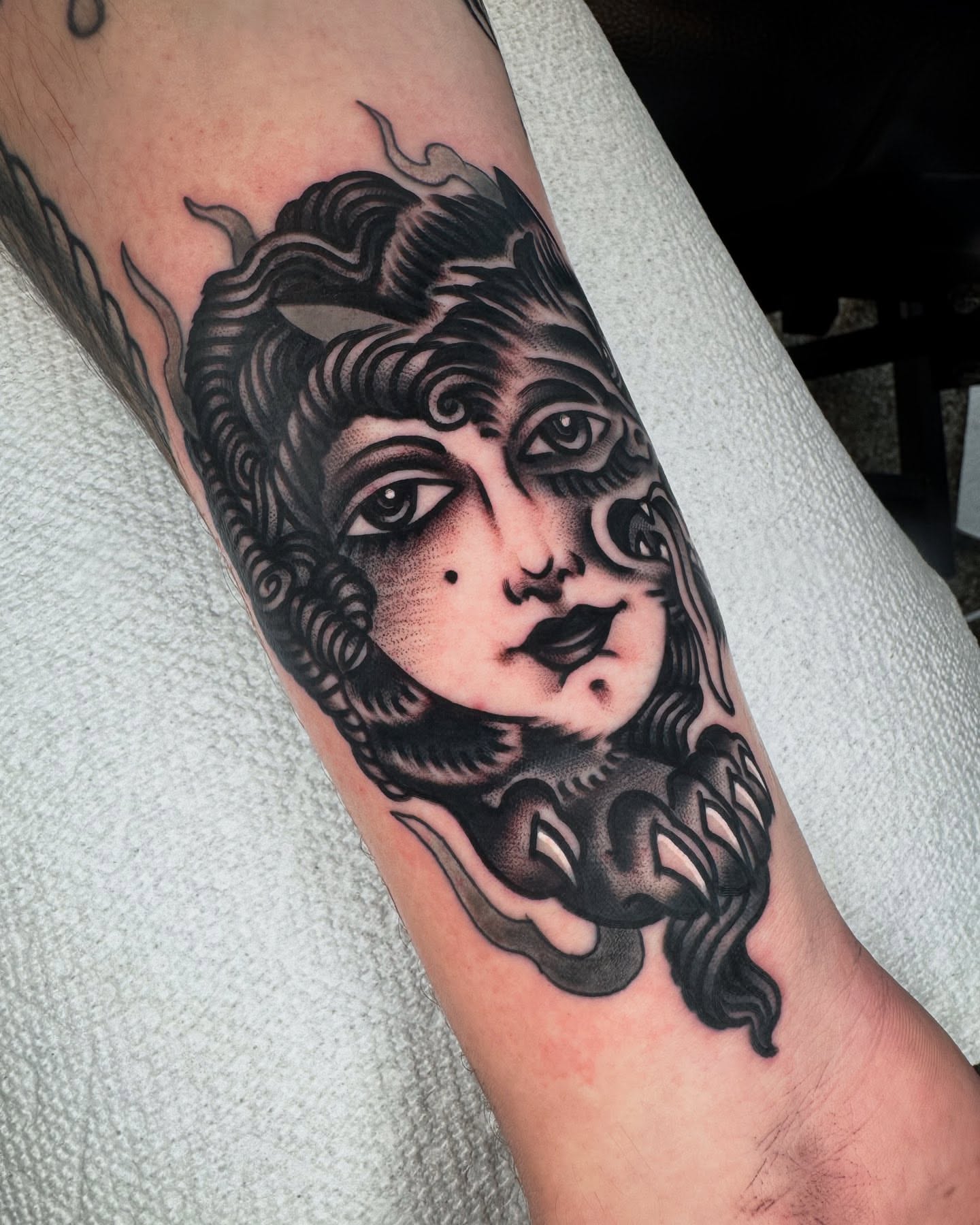 Tattoo by @instagrahamvogel — american_traditional, black_and_grey