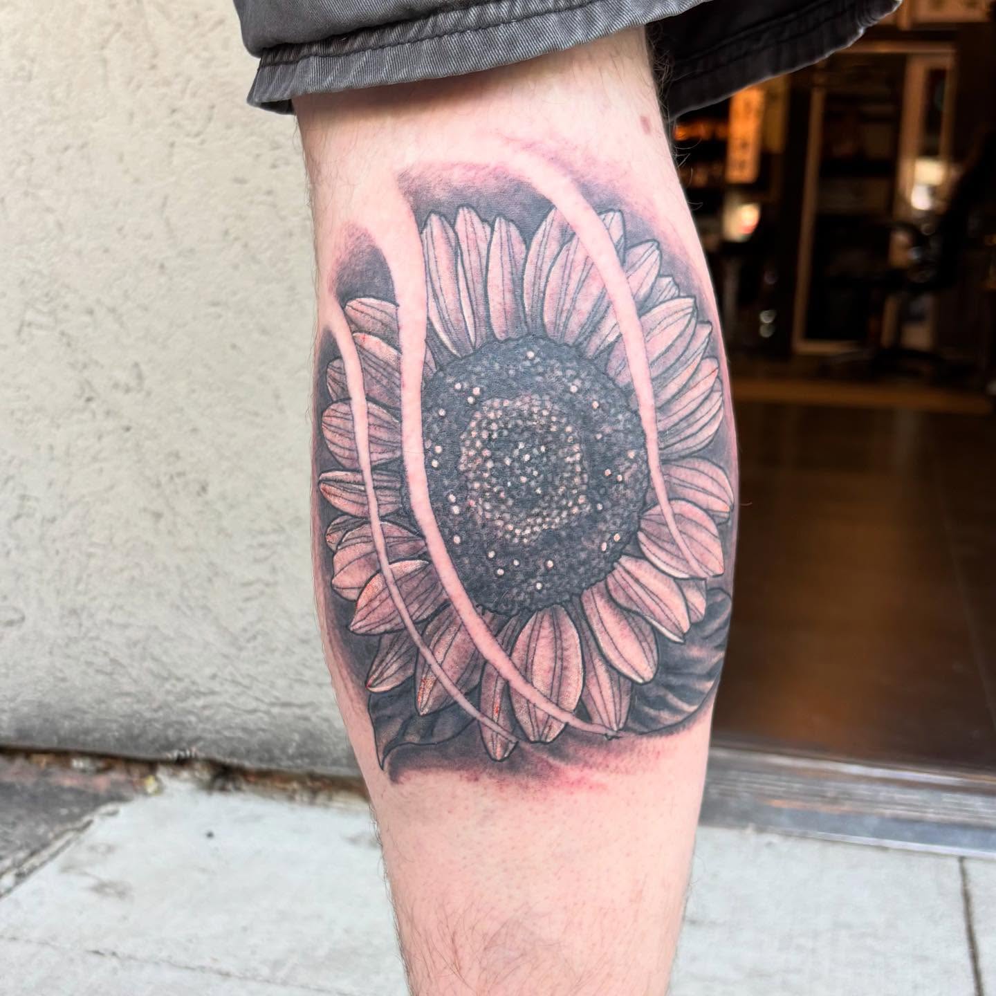 Tattoo by @stefanhagartattooer — dotwork, realism