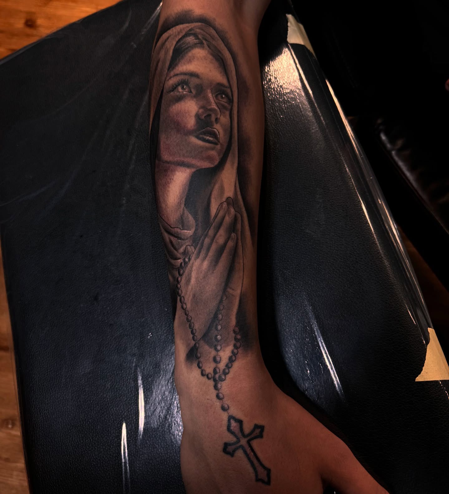 Tattoo by @meme_tattoos — realism, dark_realism