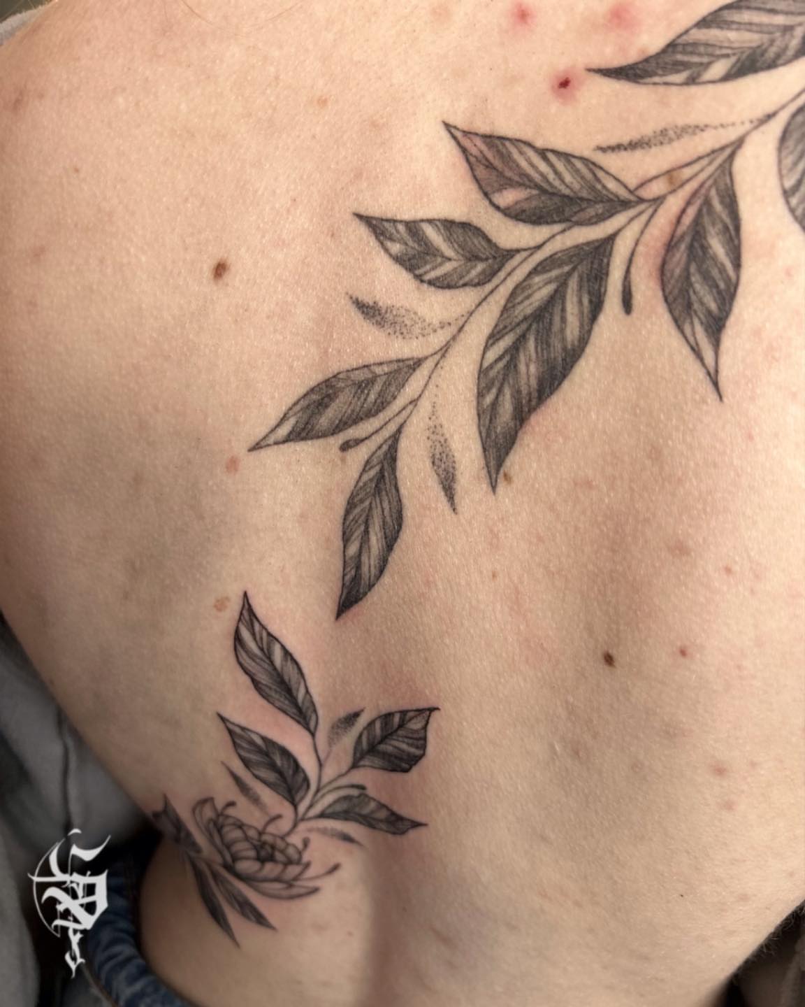 Tattoo by @foxhead_tattoo — black_and_grey