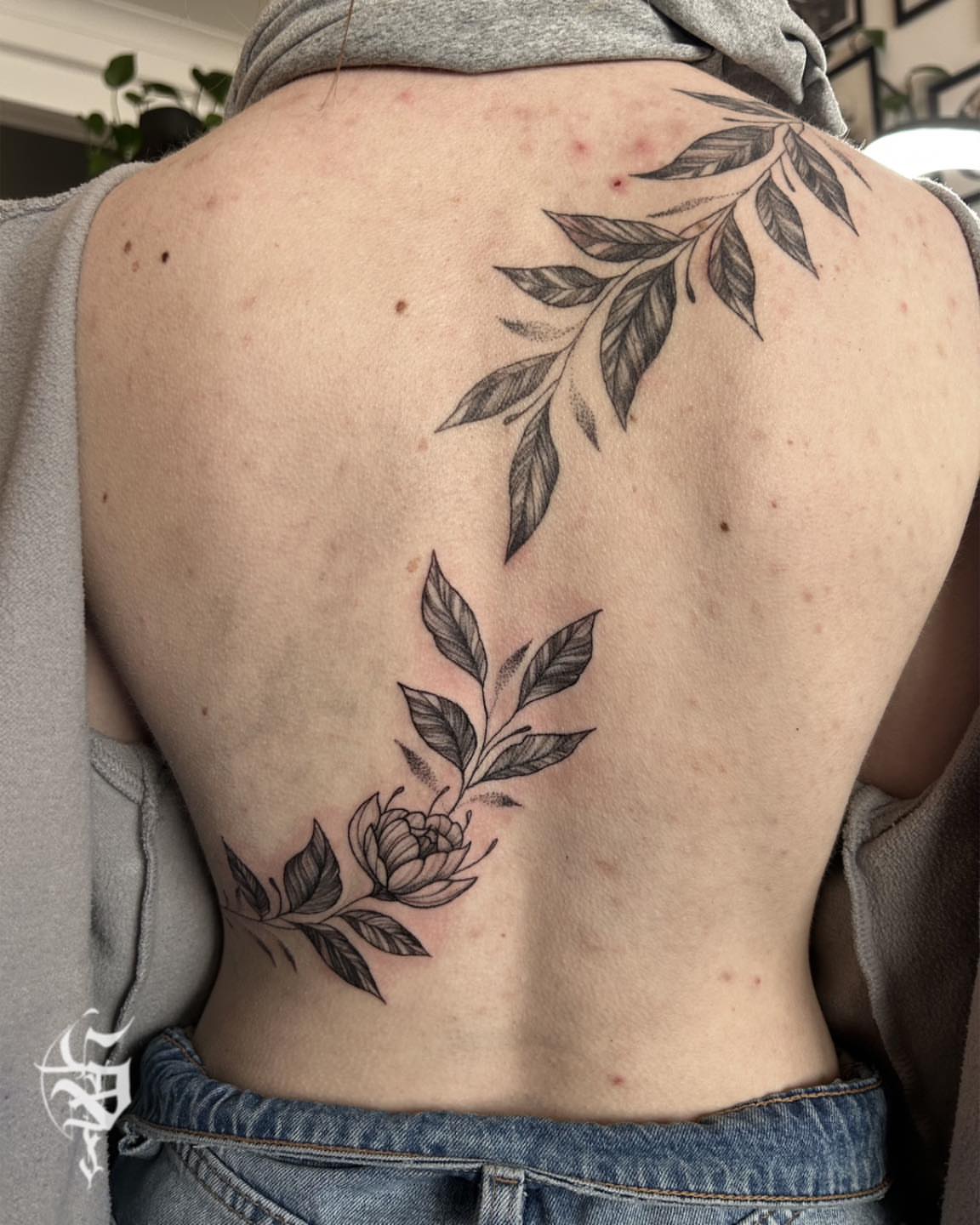 Tattoo by @foxhead_tattoo — black_and_grey