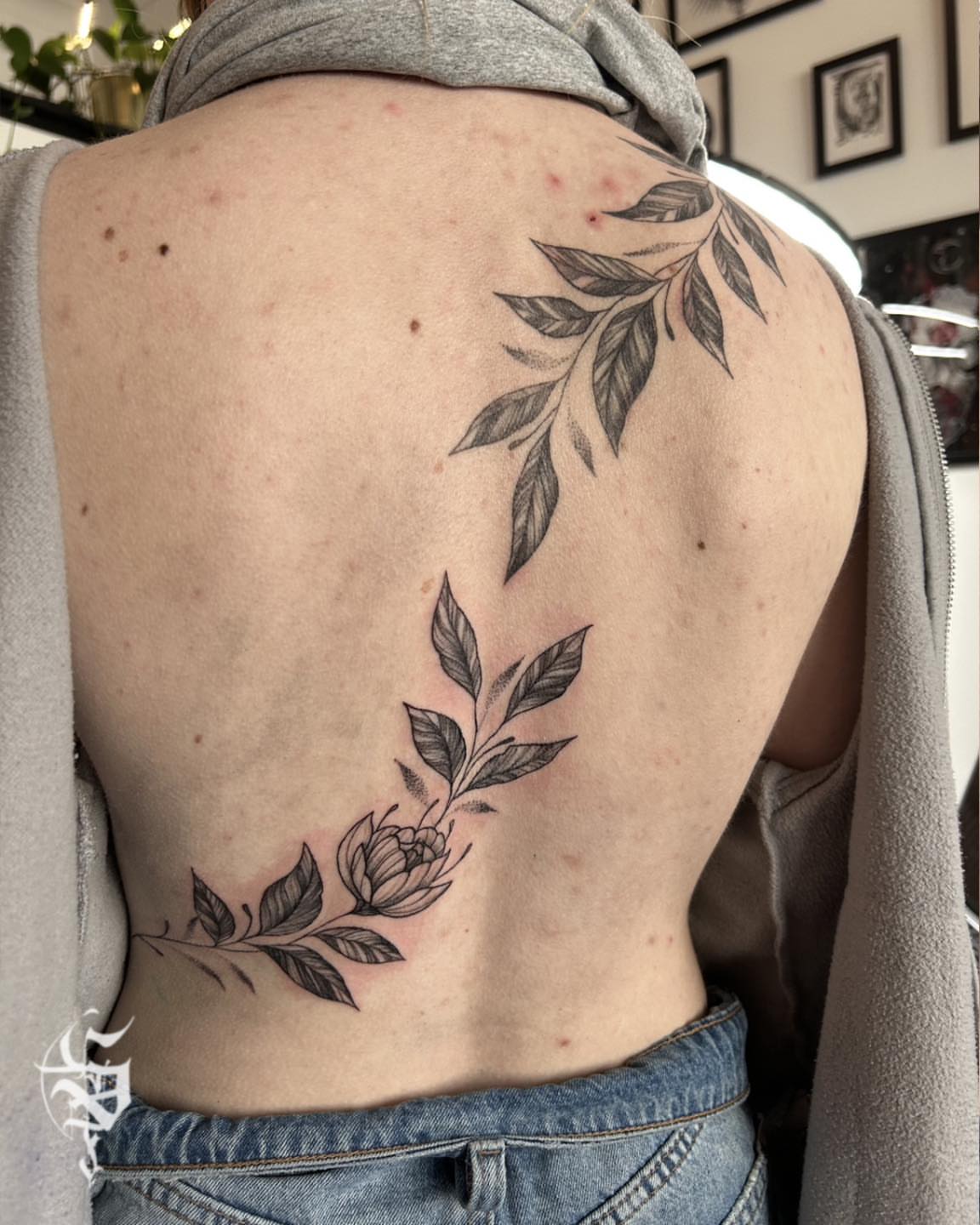 Tattoo by @foxhead_tattoo — black_and_grey