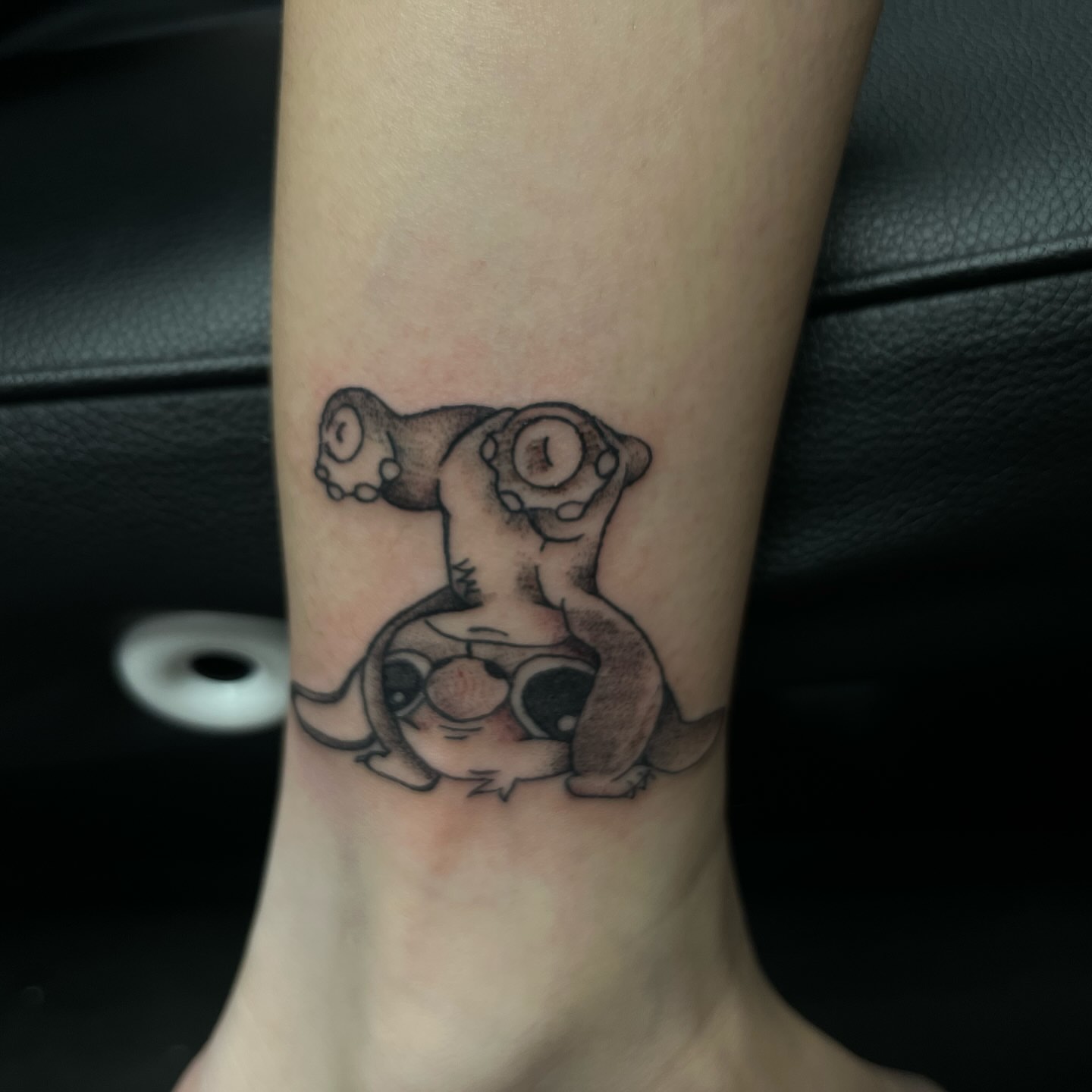 Koala black and grey tattoo on the forearm by Ciera (Ribbit) ๐ธ