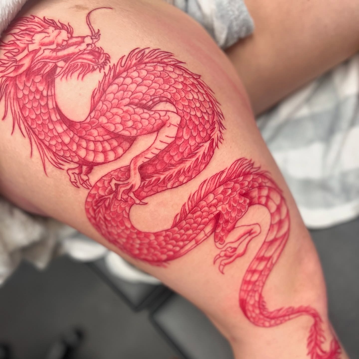 Tattoo by @rxbbbit โ dotwork