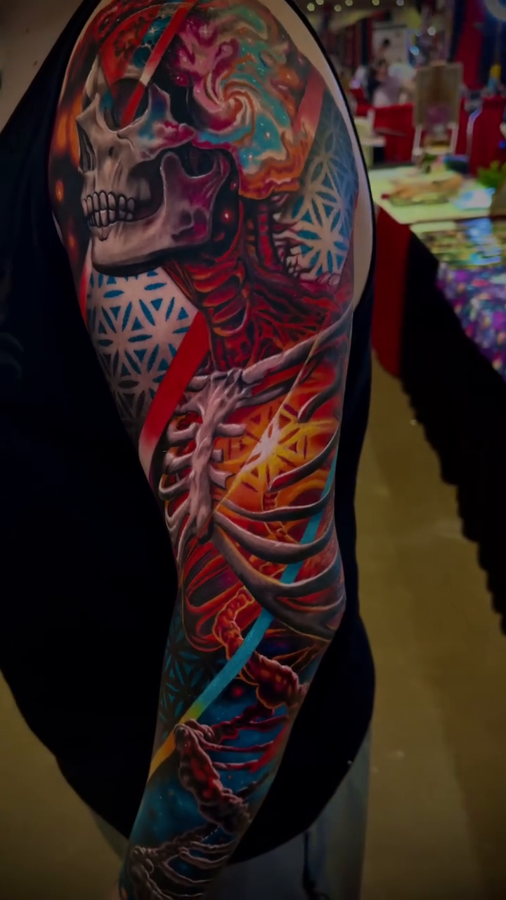 Tattoo by @artbycalib — realism, geometric