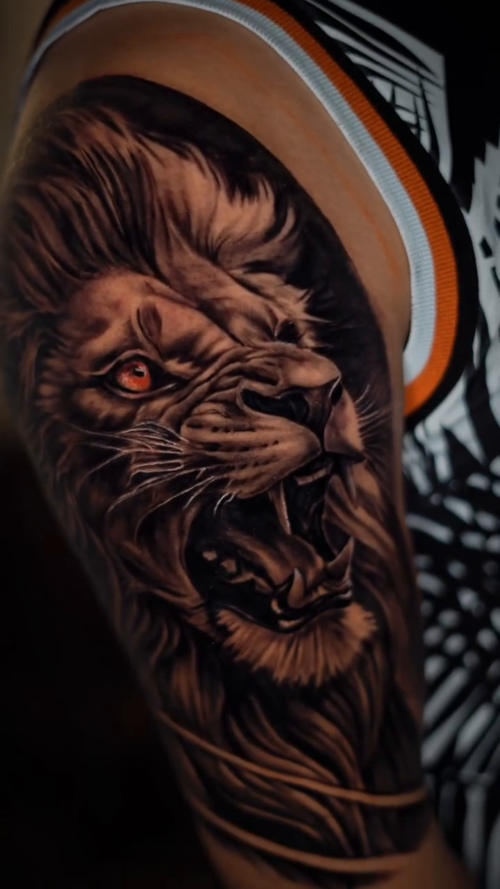 Tattoo by @angelo_tattooink — realism, black_and_grey