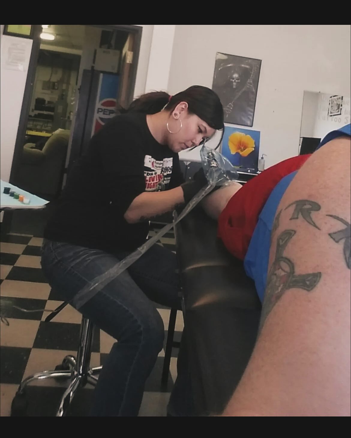 Tattoo by @cheech.tattoos — american_traditional