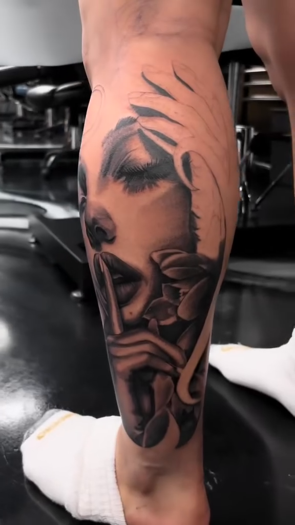 Tattoo by @tattsbyjefe β realism, black_and_grey
