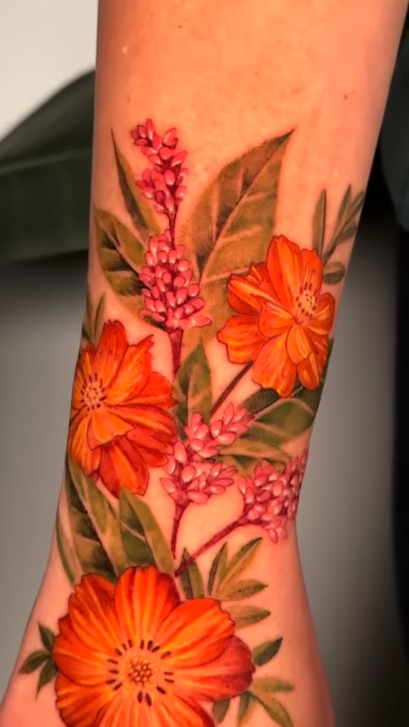 Tattoo by @stephaniessart — realism, watercolor