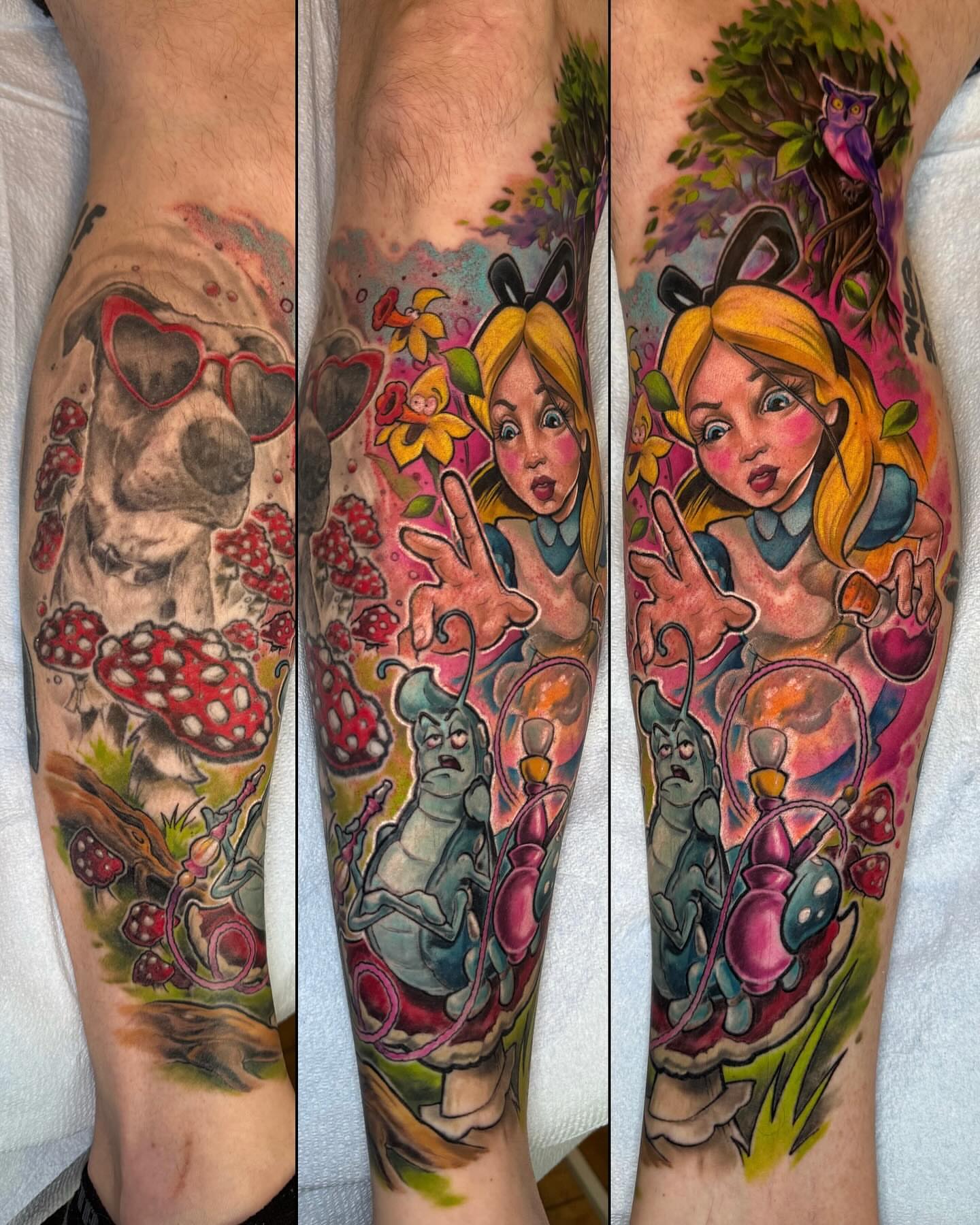 Tattoo by @djauld — new_school, surrealism