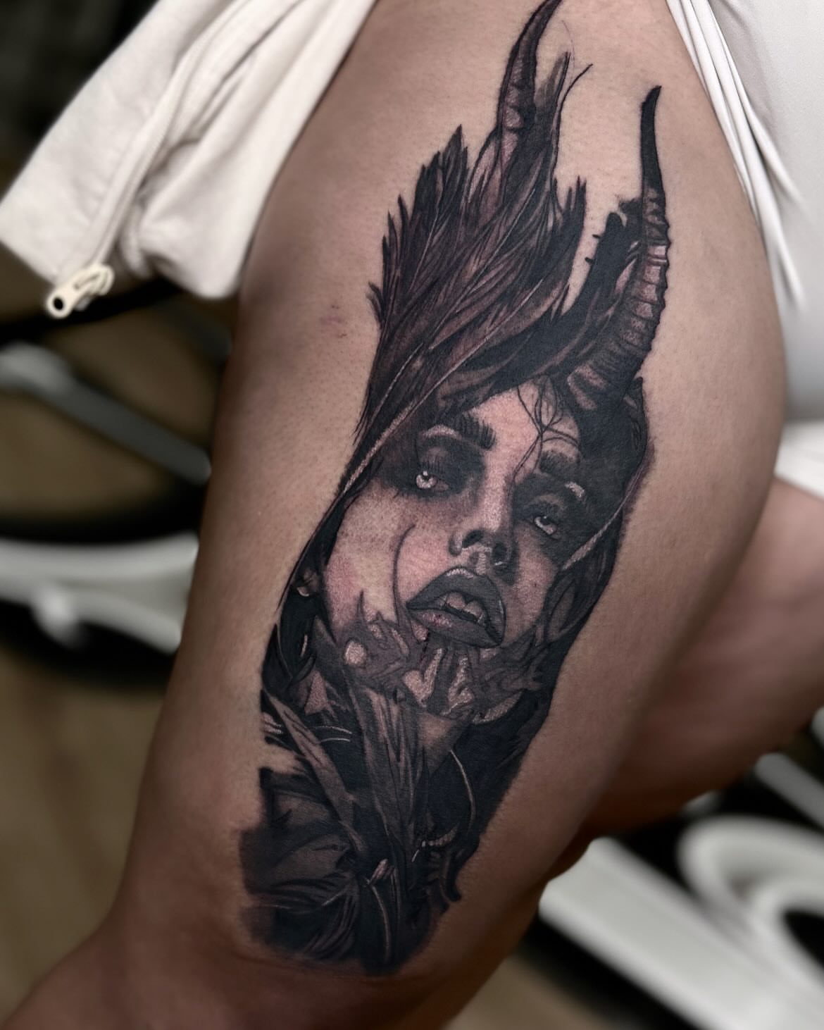 Tattoo by @justjellytattoos — dark_realism