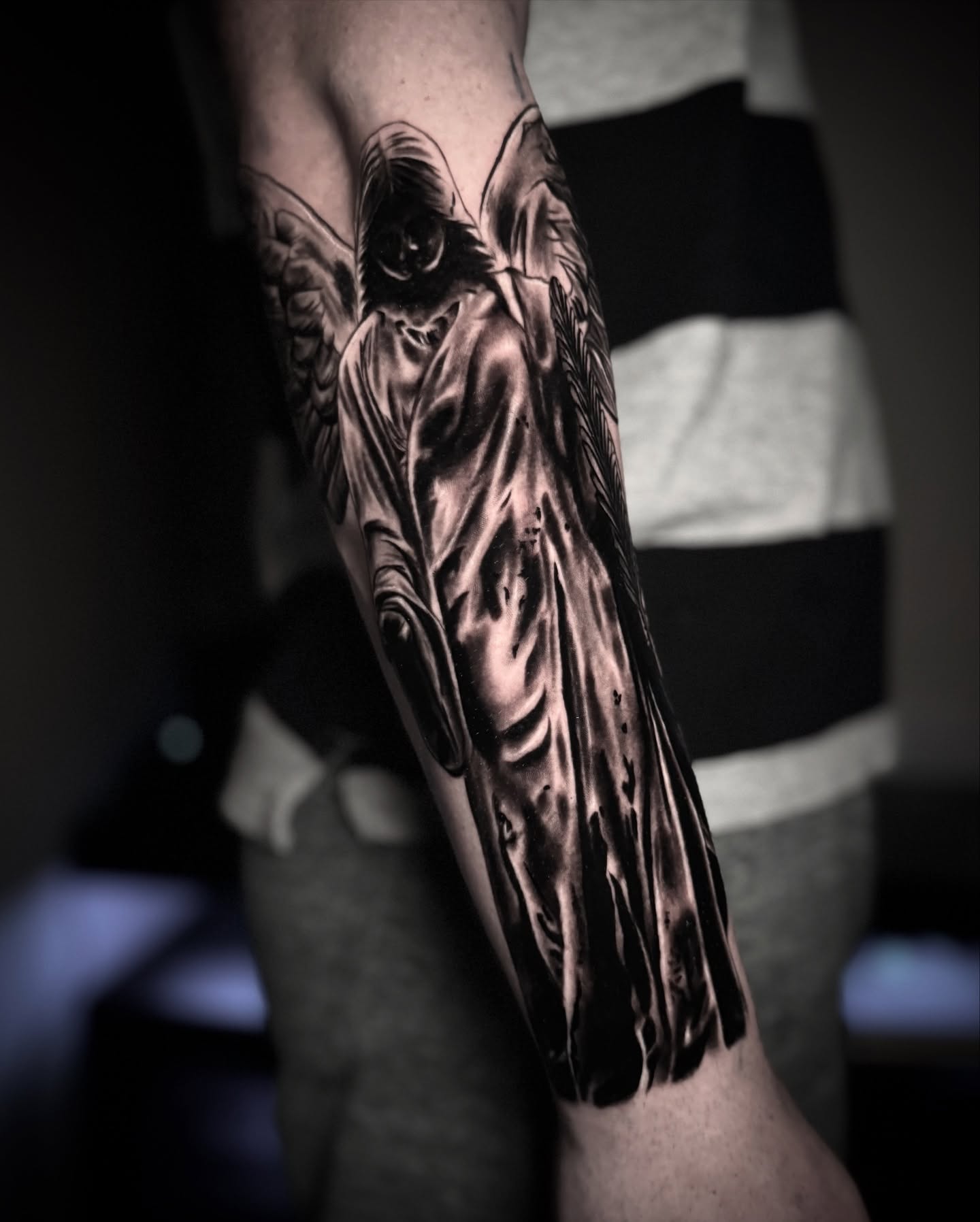 Tattoo by @blakeferonetattoo β black_and_grey, realism