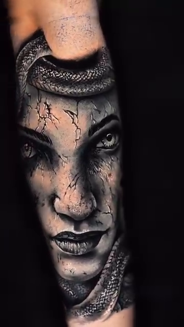 Tattoo by @j2k_tattoo_ — realism, black_and_grey