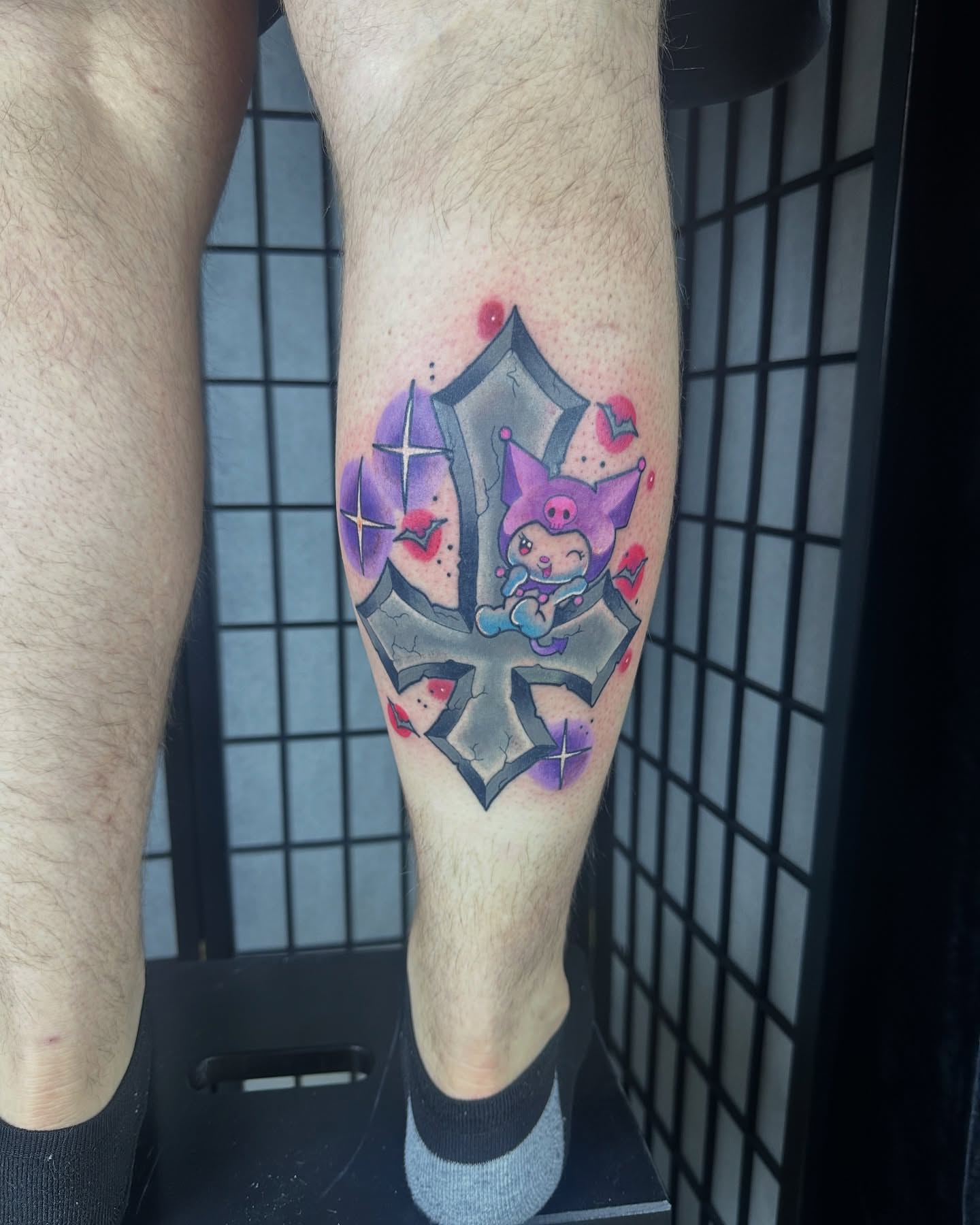 Tattoo by @skaikattcxart — anime