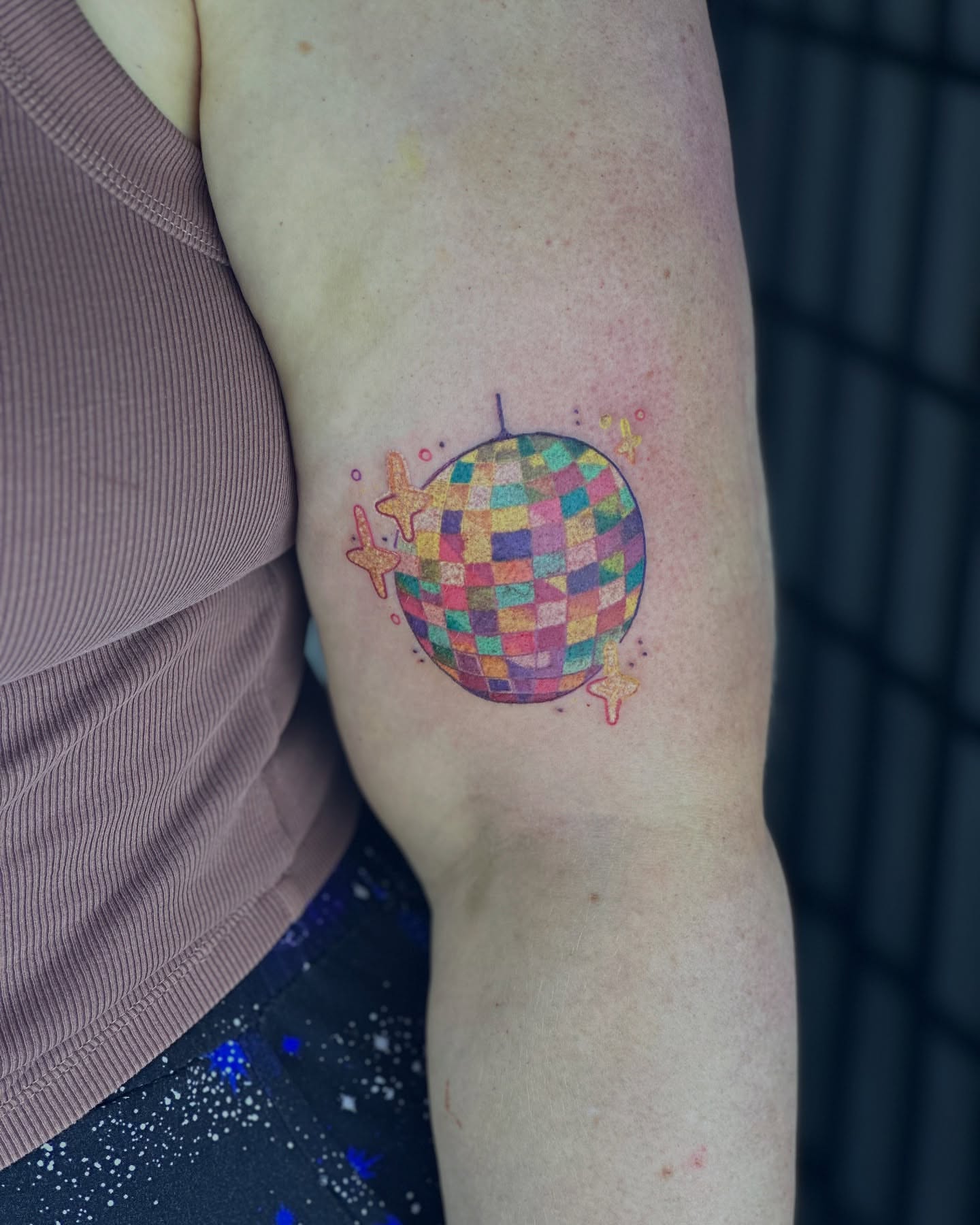 Tattoo by @skaikattcxart — dotwork