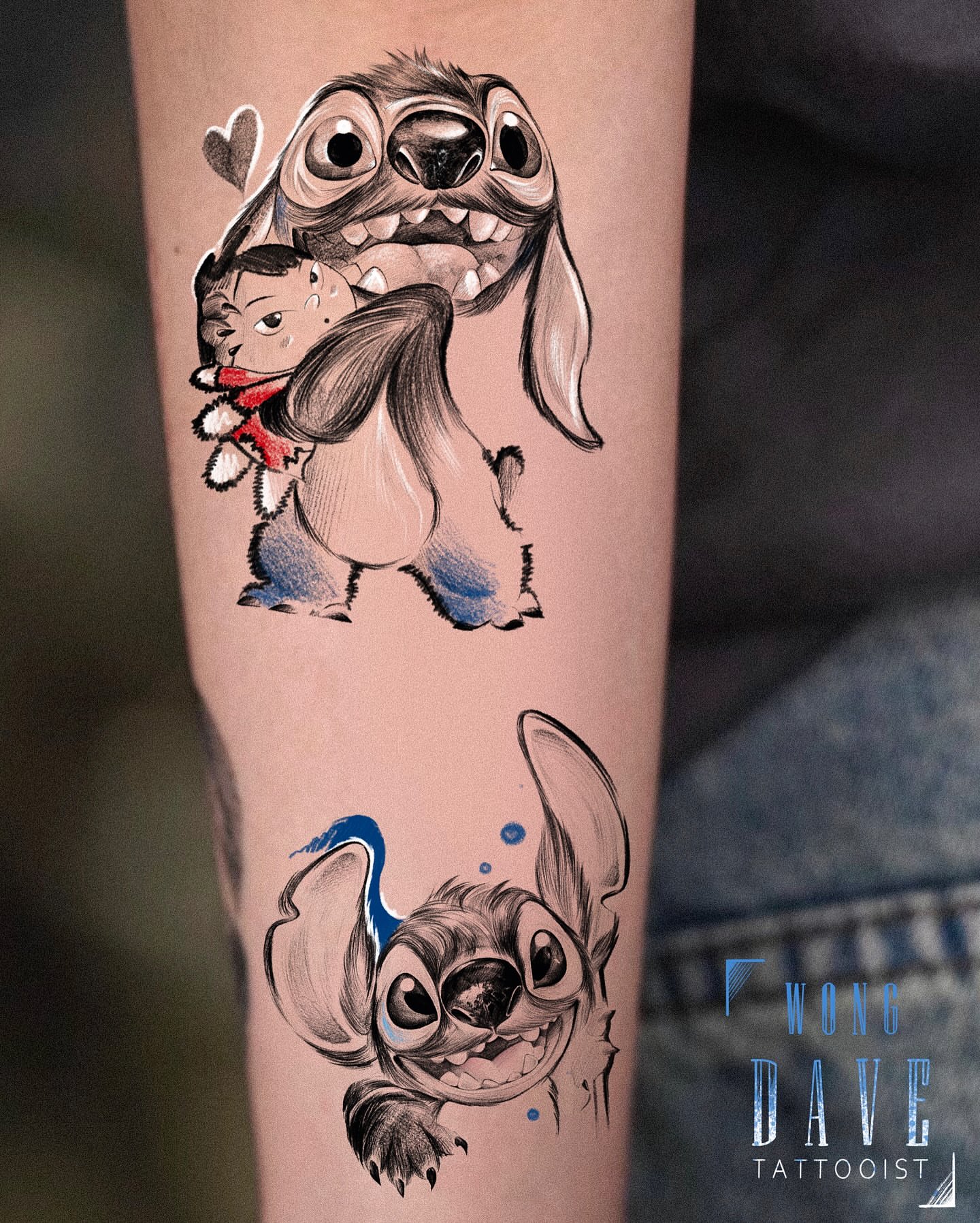 Tattoo by @dw_tattooer — anime
