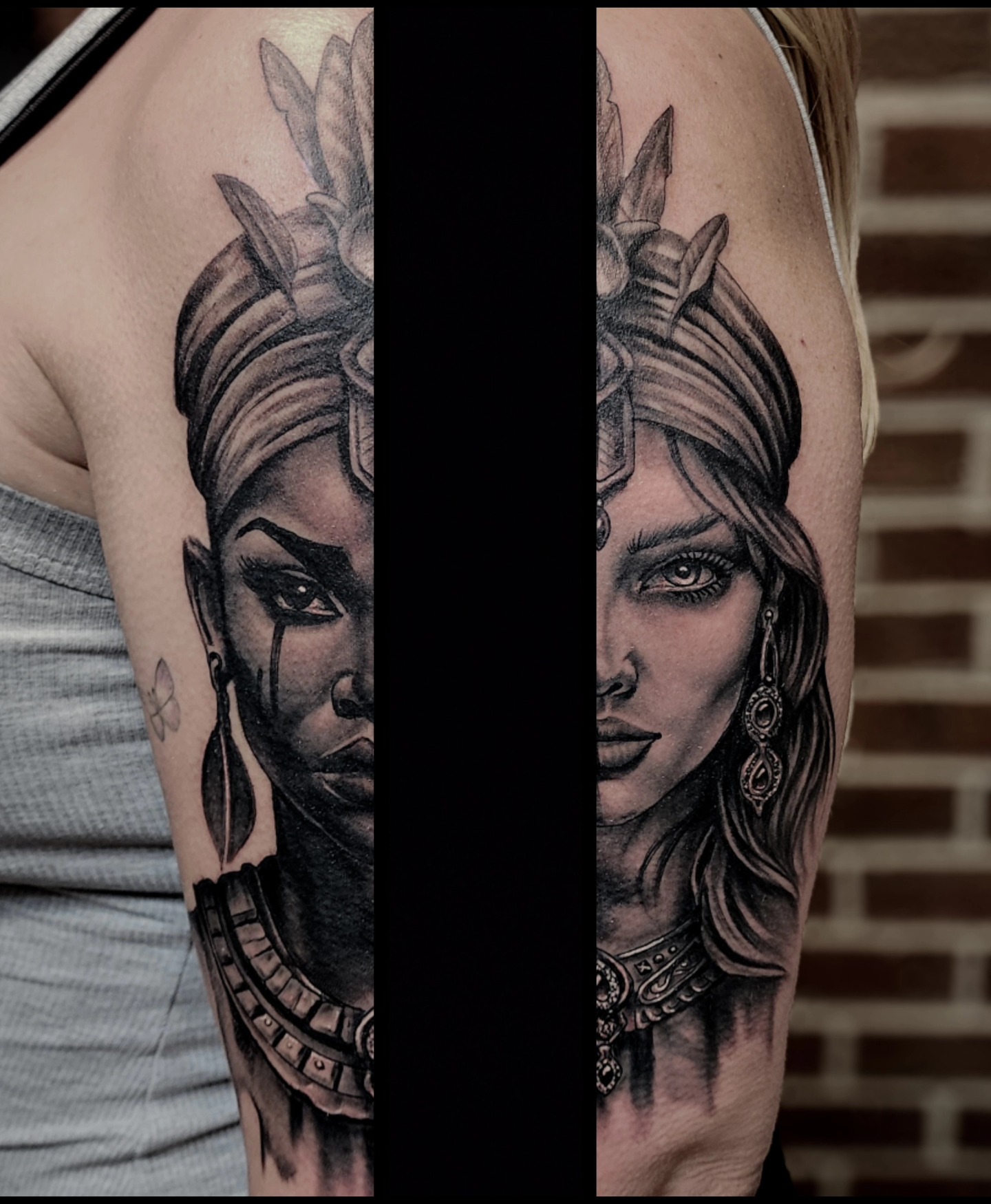 Tattoo by @ower_hernandez — black_and_grey, realism