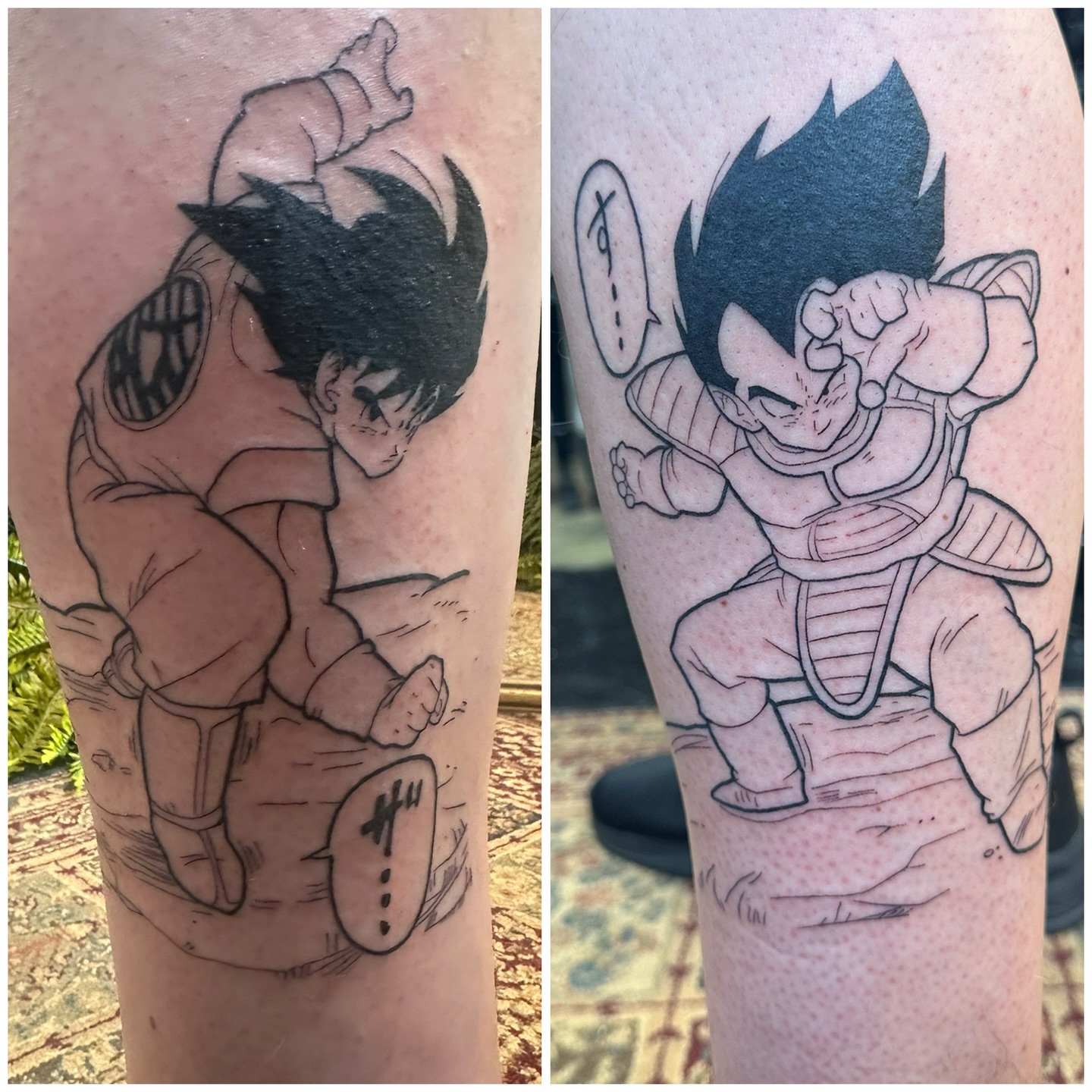 Tattoo by @leethemillennial — anime