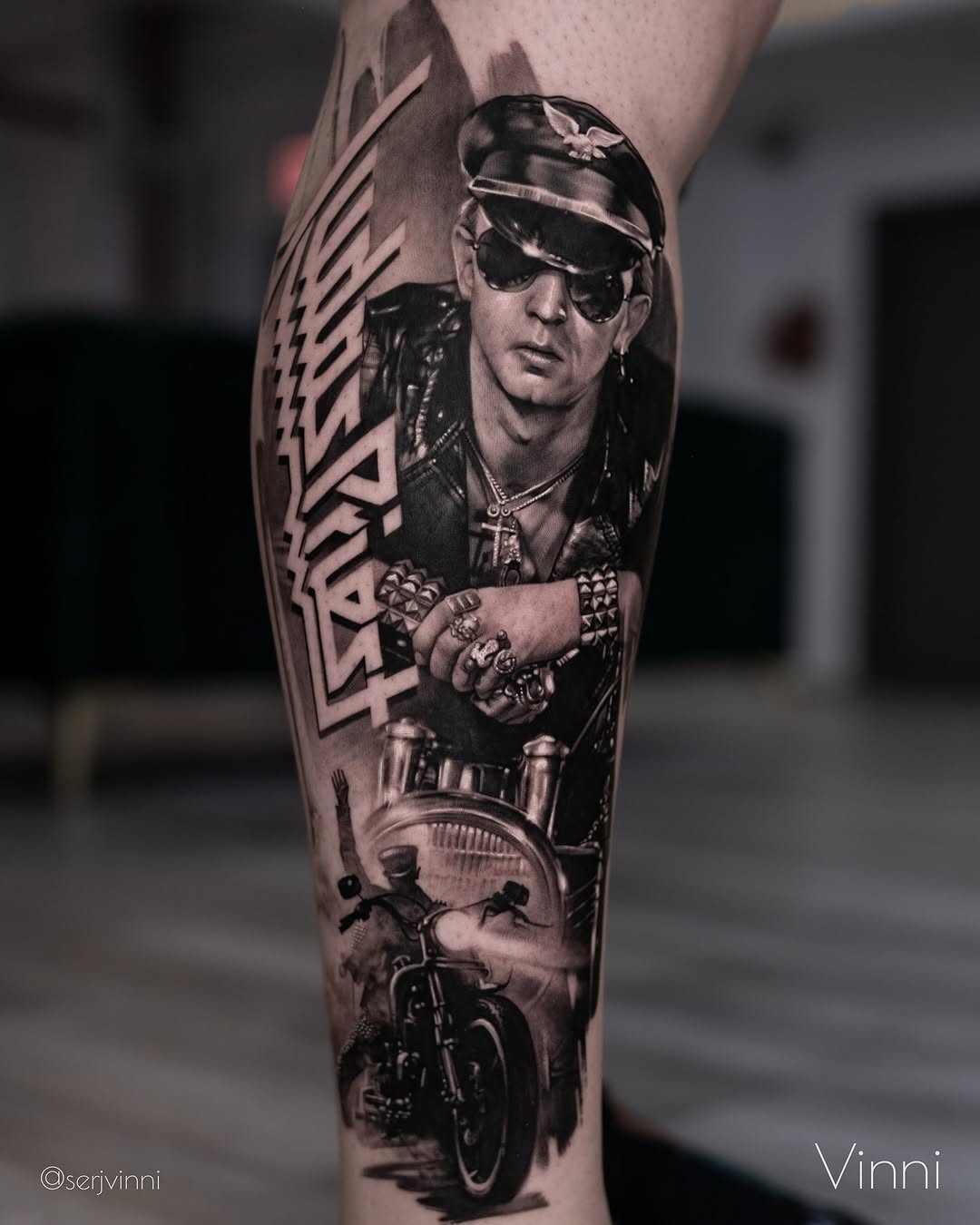 Tattoo by @serjvinni — realism, black_and_grey