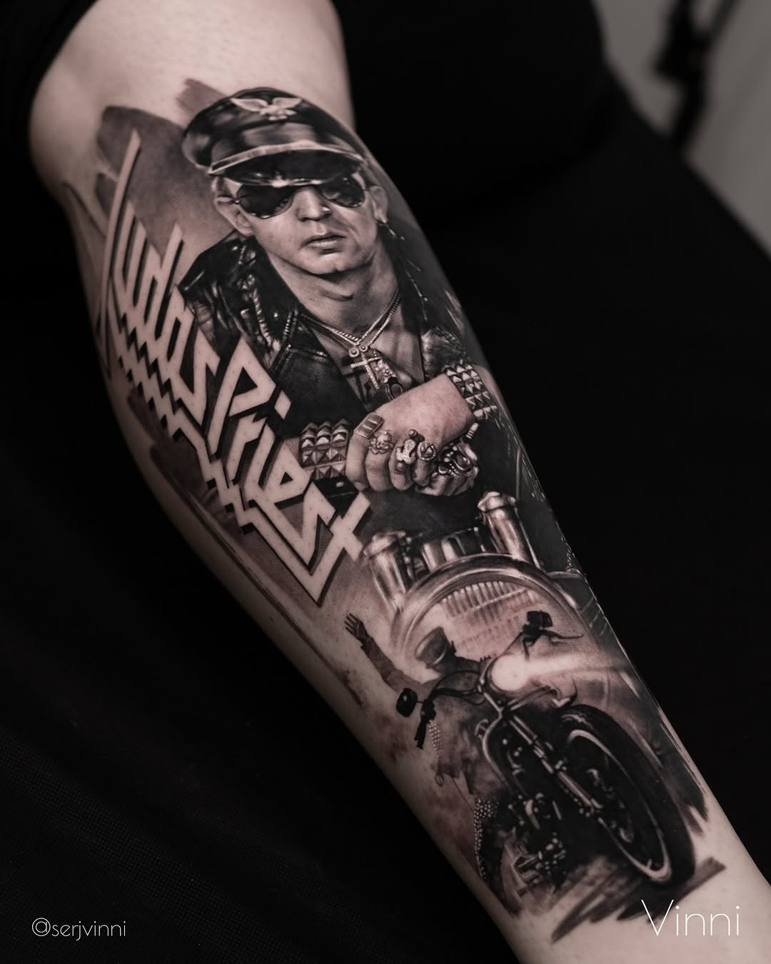 Tattoo by @serjvinni — realism, black_and_grey