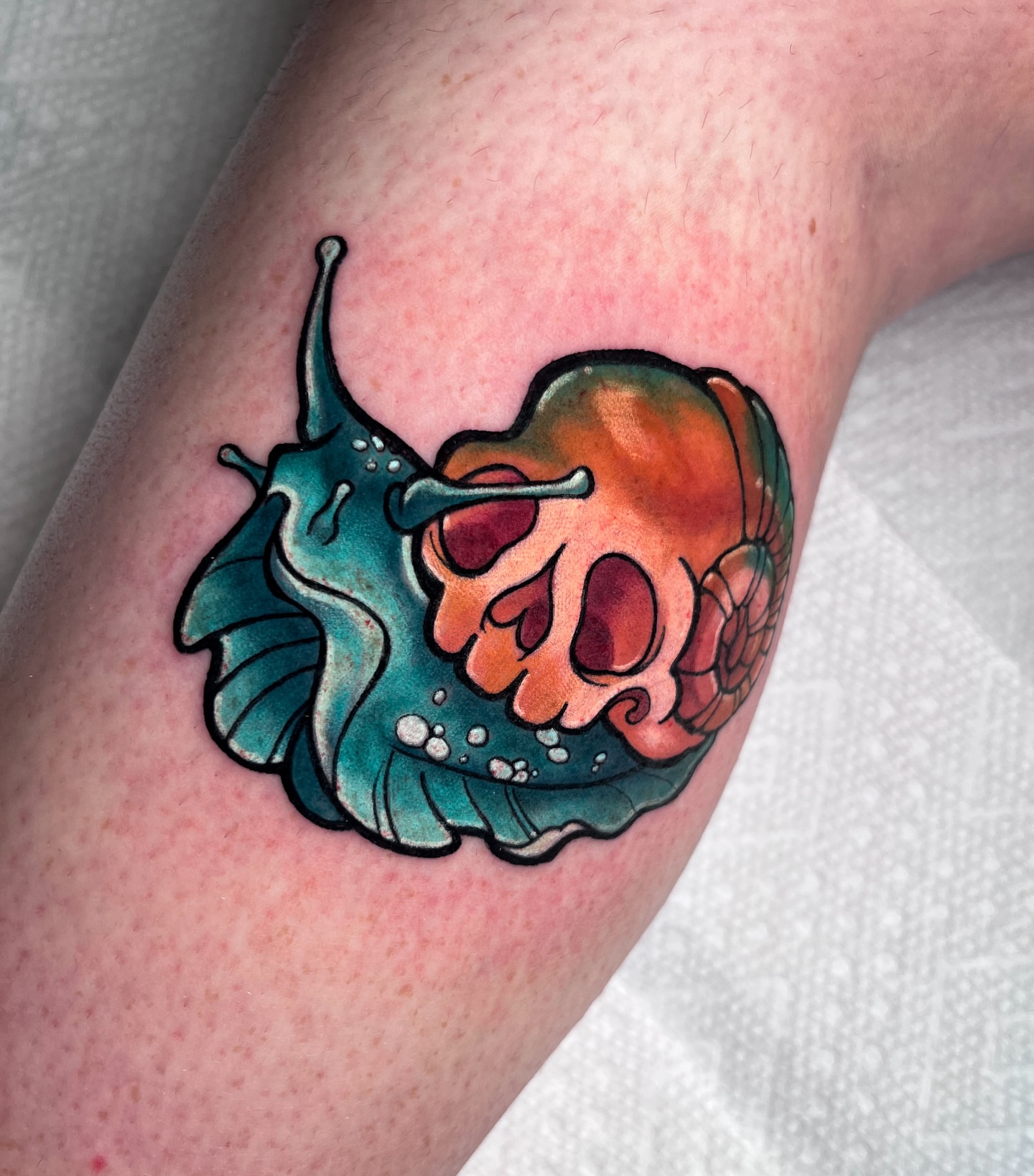 Tattoo by @beccalynntattoo — american_traditional, watercolor