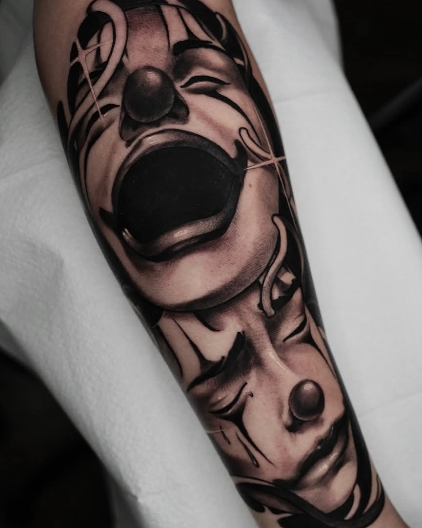 Tattoo by @tattoosbyale_ — black_and_grey, realism