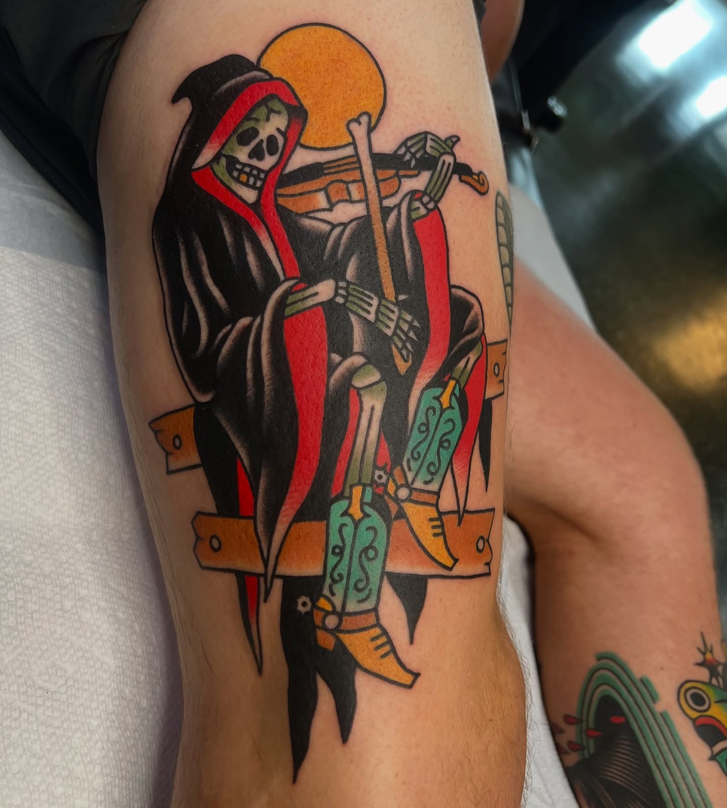 Tattoo by @adamthekid — american_traditional