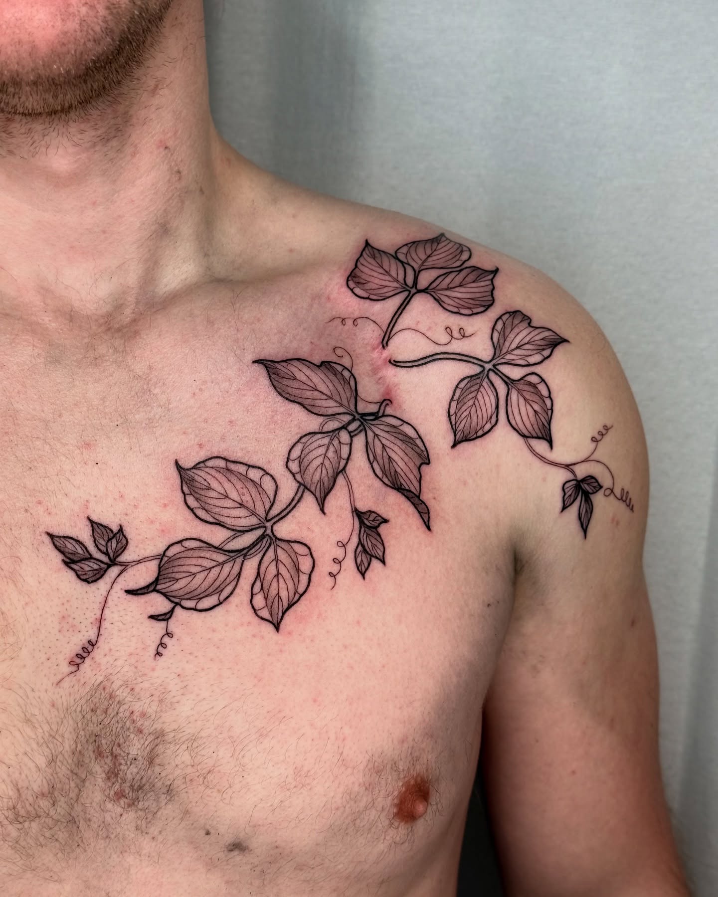 Tattoo by @flynncoooper — black_and_grey