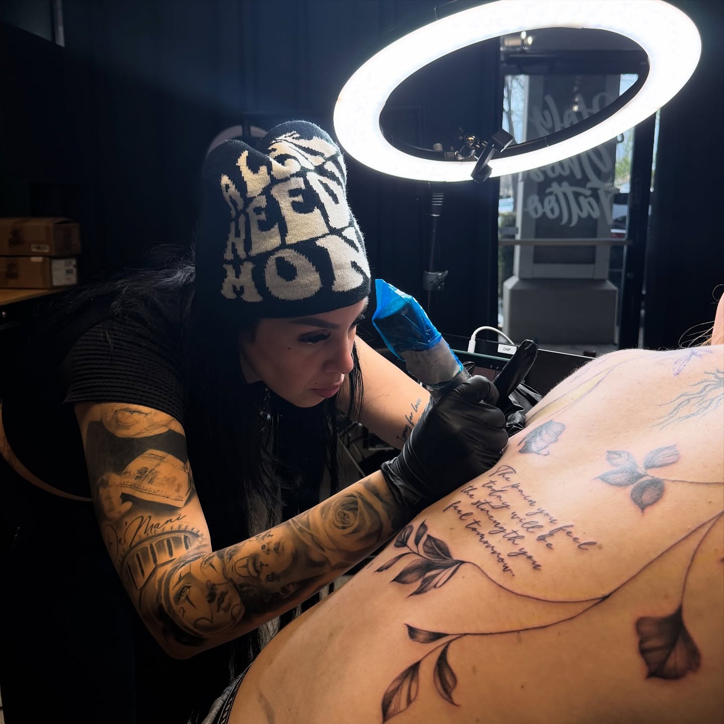 Tattoo by @chiptatt00s — lettering_script