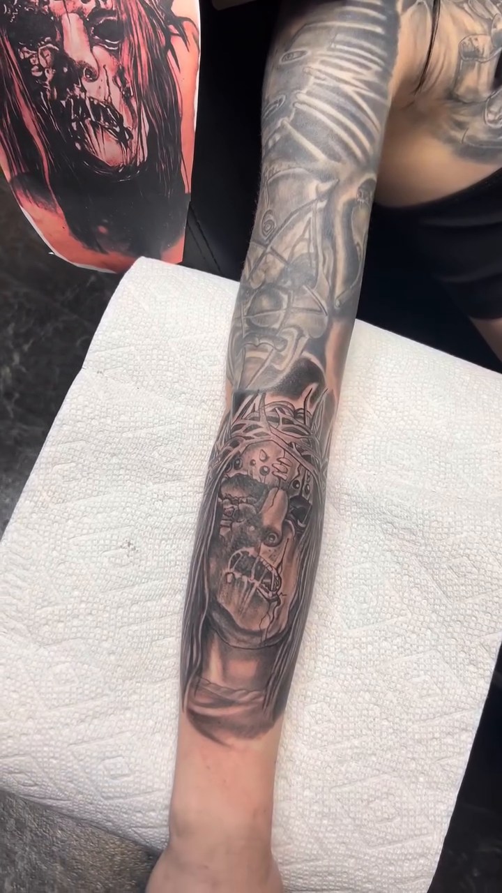 Tattoo by @_dannytats — realism, black_and_grey