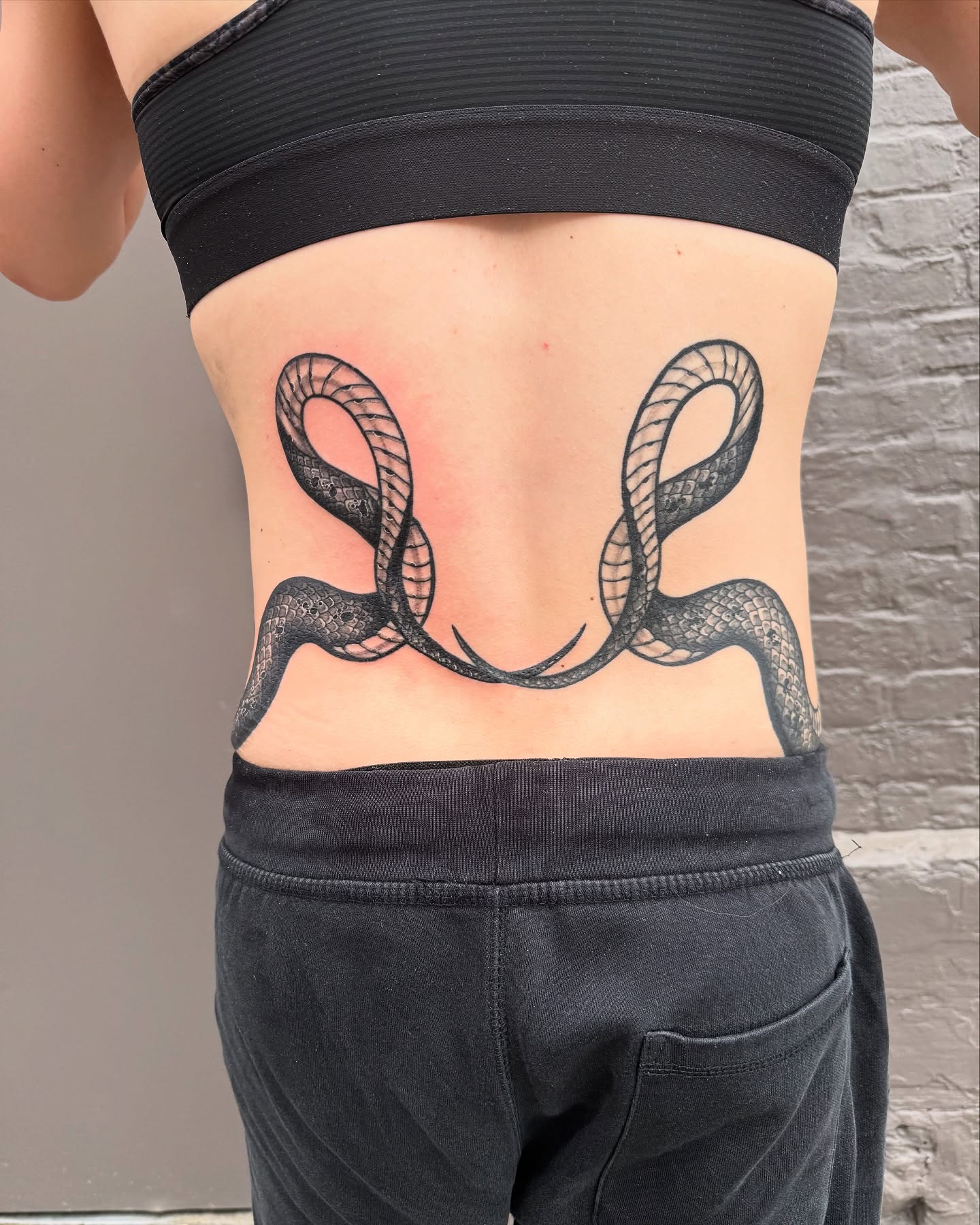 Tattoo by @db_atlas — black_and_grey